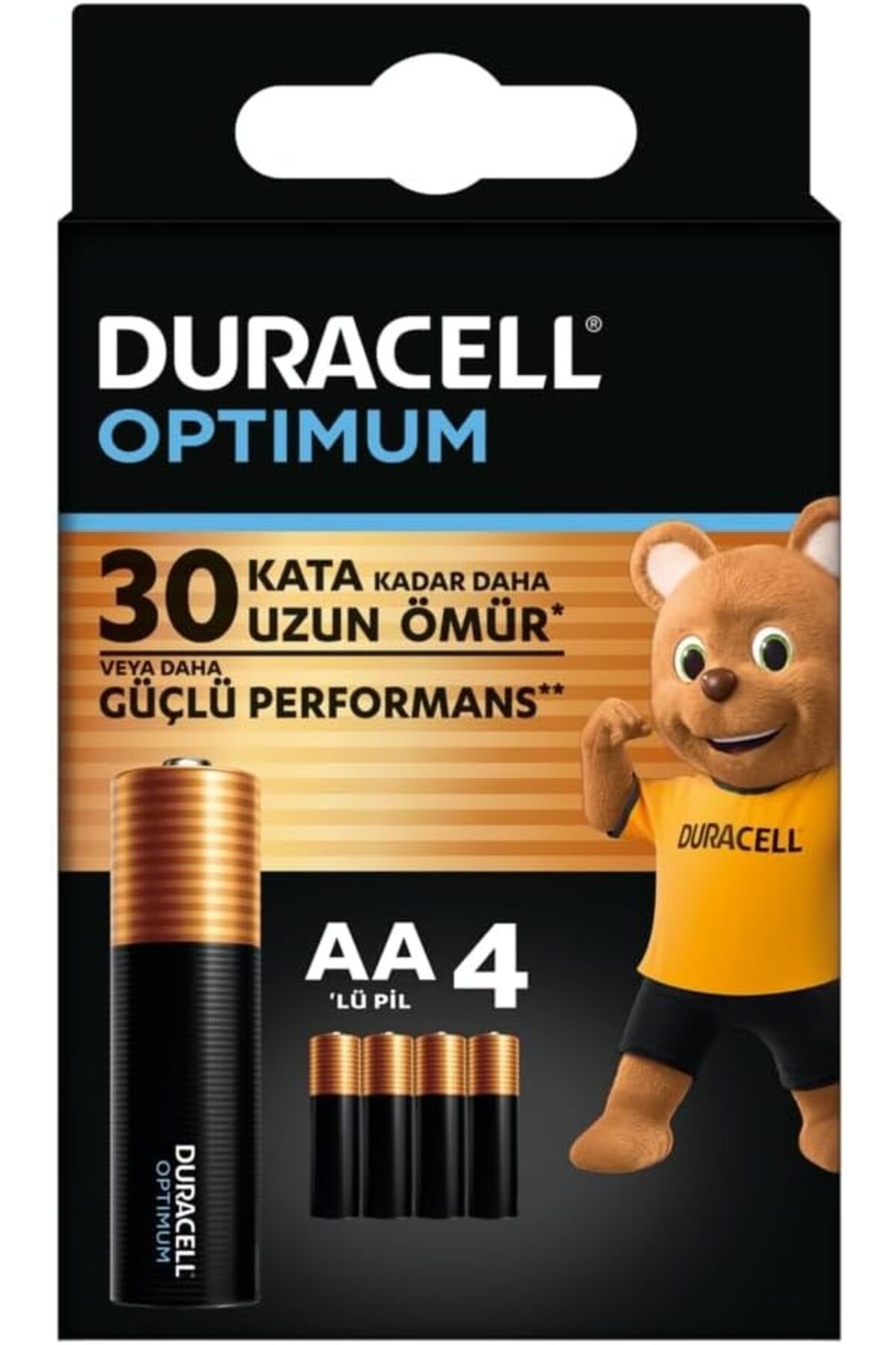 Mena Rise TuonShop Optimum AA Alkalin Kalem Pil (4'lü Paket) 1,5V - LR6 MX1500 1122991