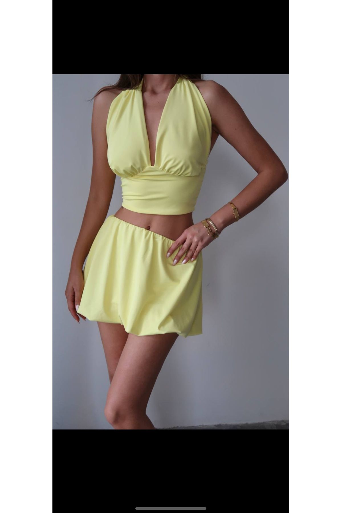Miran Fashion Balon Etekli Takım