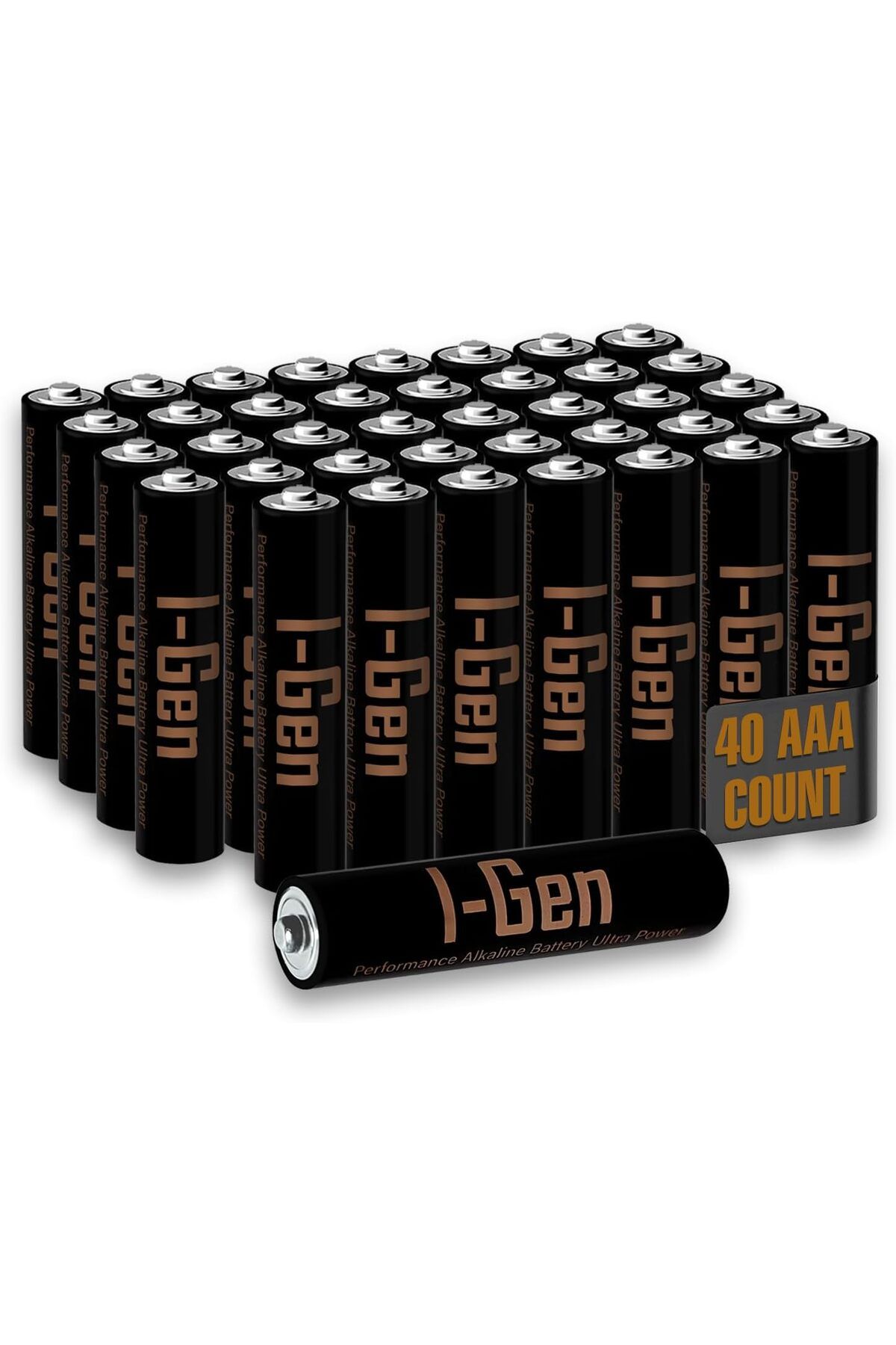 Mena Rise TuonShop A115 Ultra Alkalin AAA İnce Kalem Pil 40'lı Paket LR03 1.5V 1122991