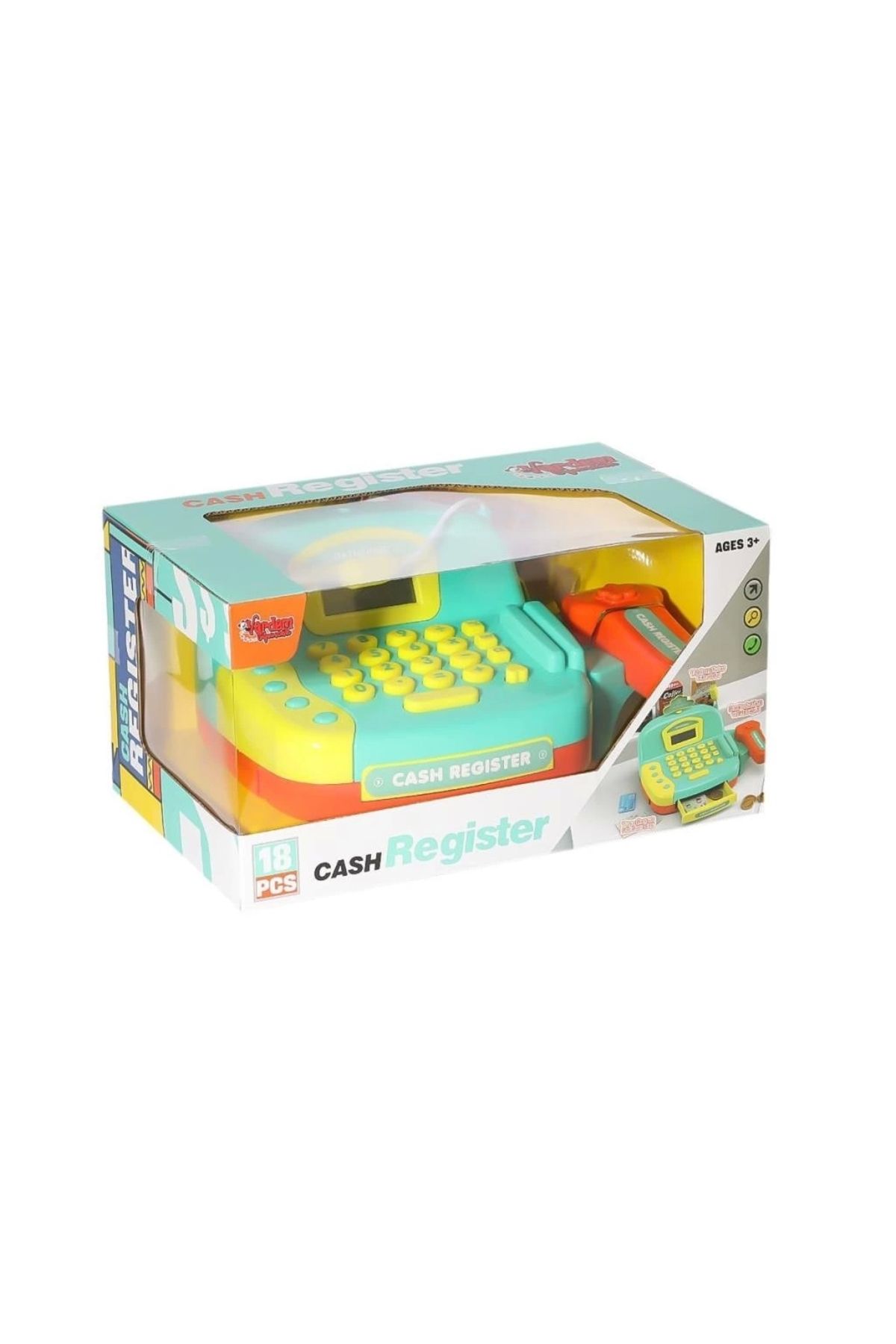 CANSA Nessi World LS820A18-8 Işıklı Hesap Makineli Yazar Kasa -Vardem
