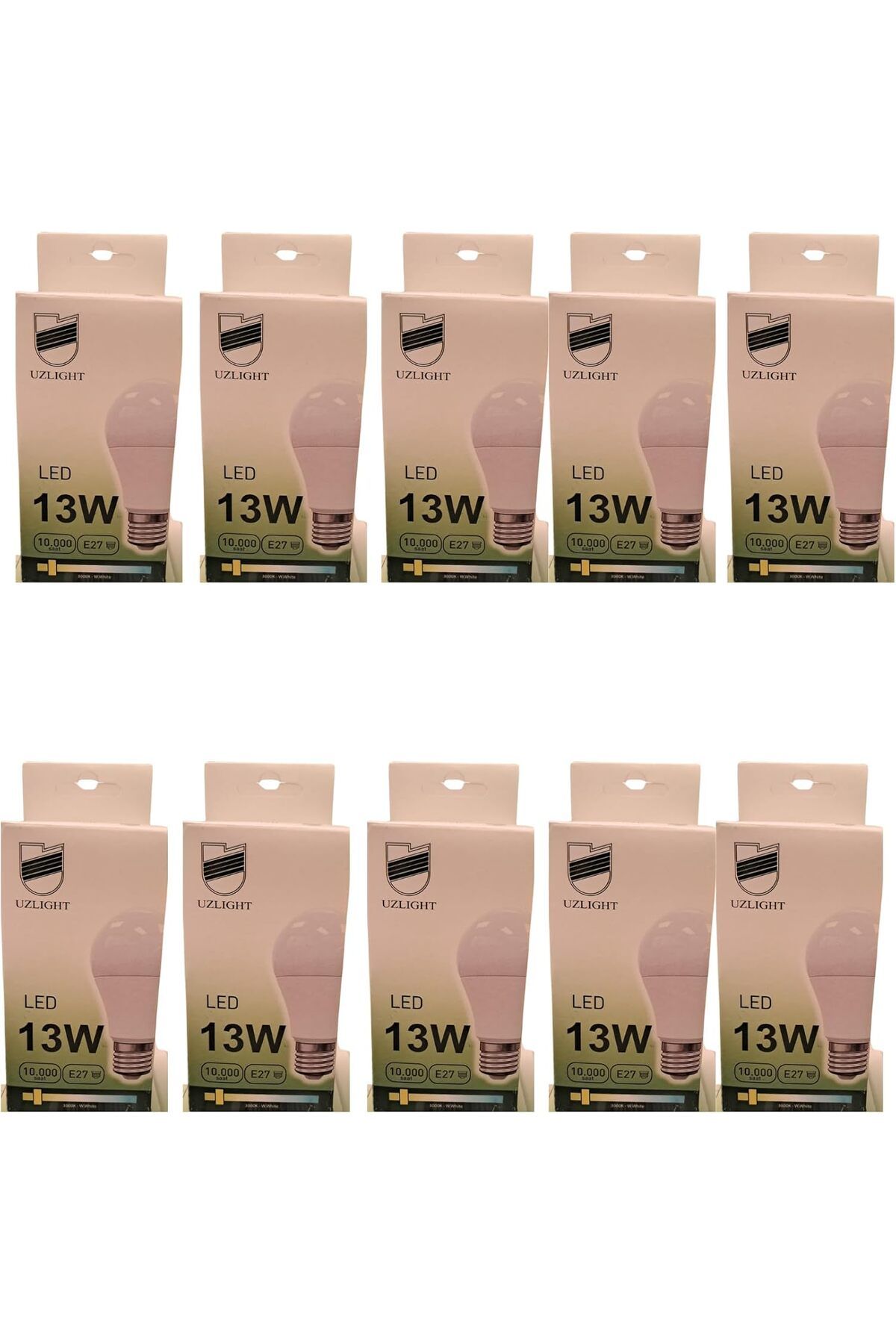 Mena Rise Uzlight 13W A60 E27 Duy 3000K Sarı Işık Led Ampul 1064272