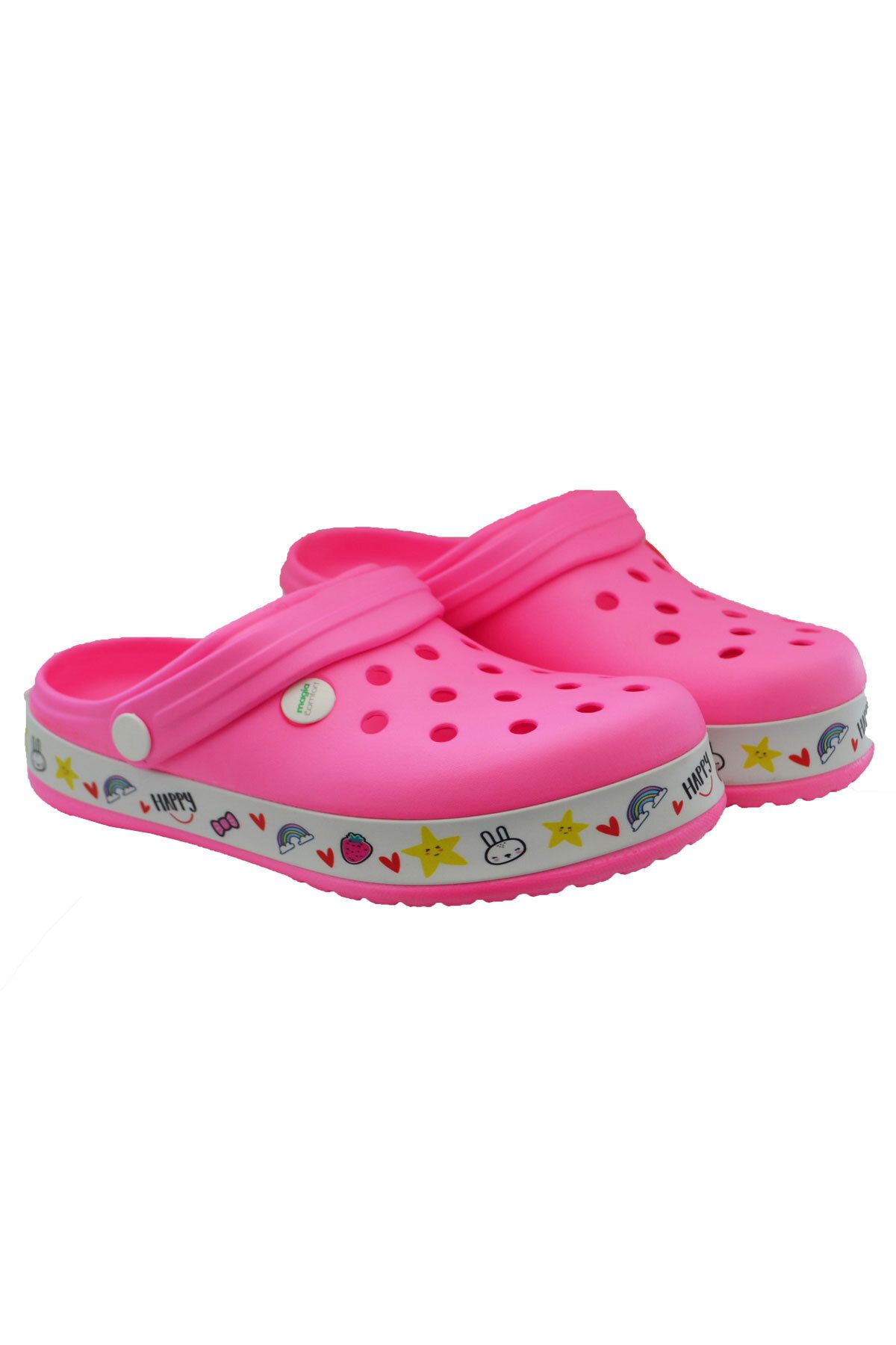 Magia Comfort Pembe Günlük Spor Doktor Hemşire Aşçı Sabo, Plaj, Yürüyüş Terliği