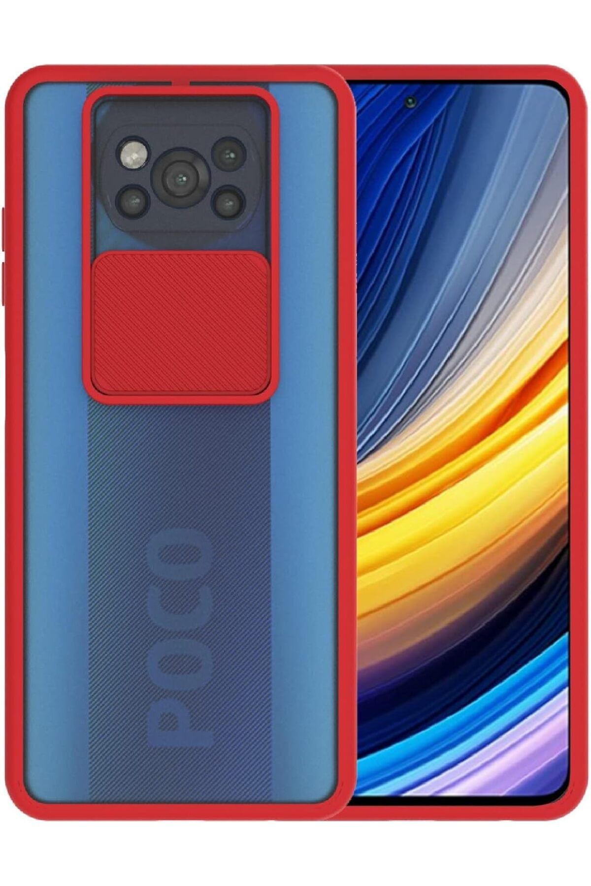 Mena Rise TuonShop GİYİM & AKSESUAR Xiaomi Poco X3 Kılıf Darbe Koruyucu Kamera Korumalı Lüx kılıf