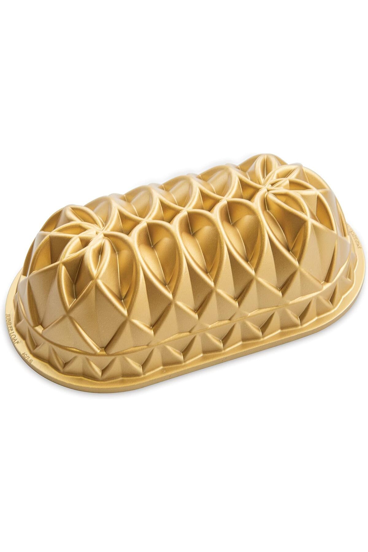 Mena Rise Ware Kutu şeklinde alüminyum altın 25x15x8cm 1064272