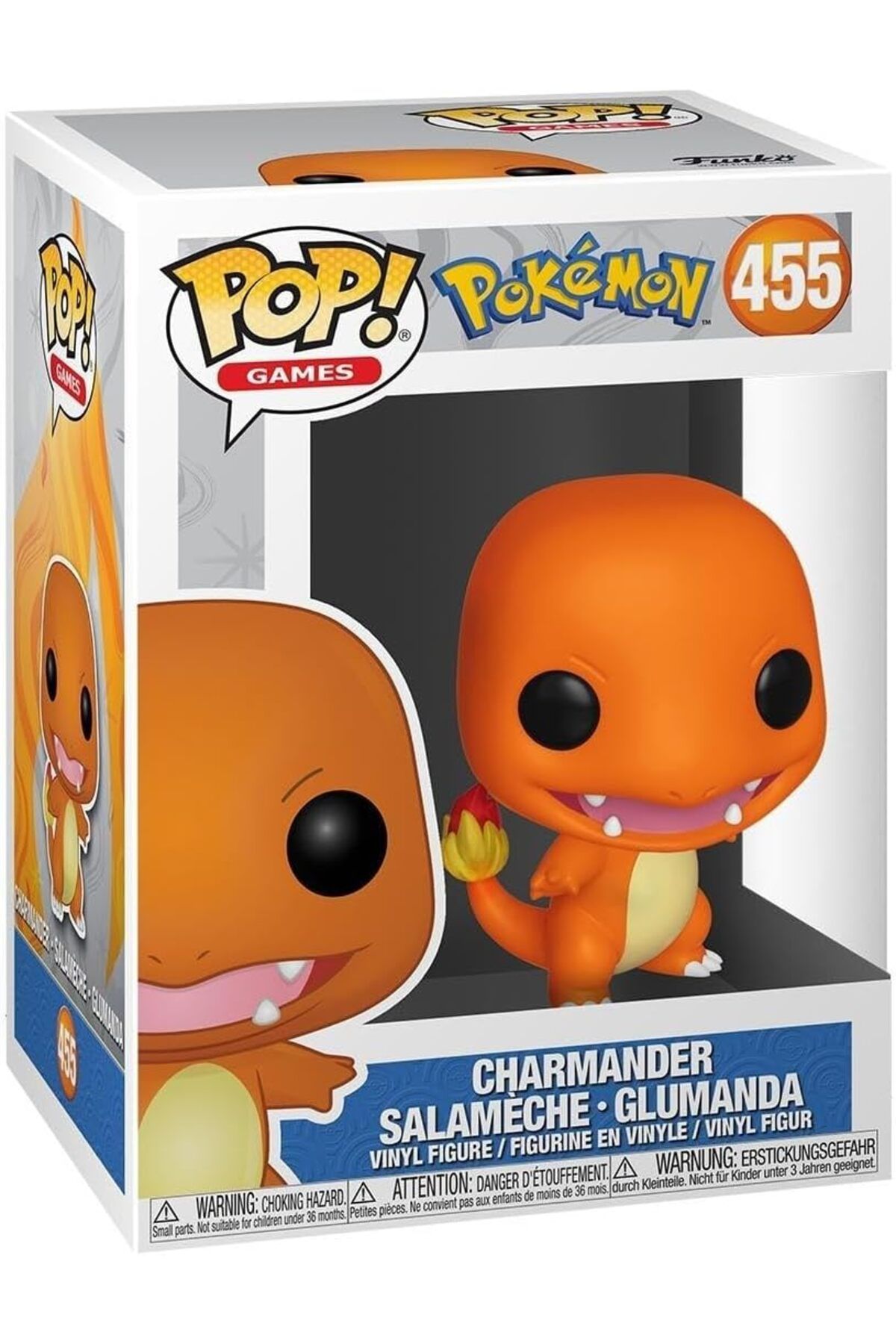 Mena Rise 50403 POP Oyunları: Pokemon Charmander Varsayılan, Renkli Oyuncak Figür 1064272