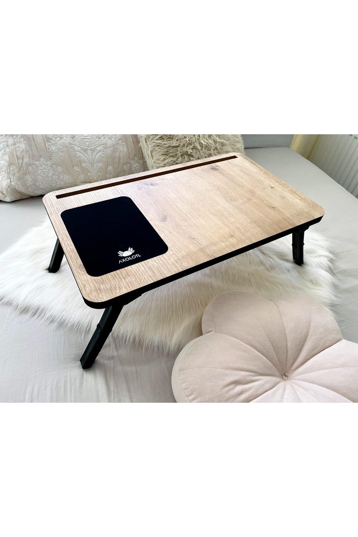 Mena Rise Folding Telefon ve Tablet Bölmeli Katlanır Ayaklı Laptop Sehpası Solak 1064272