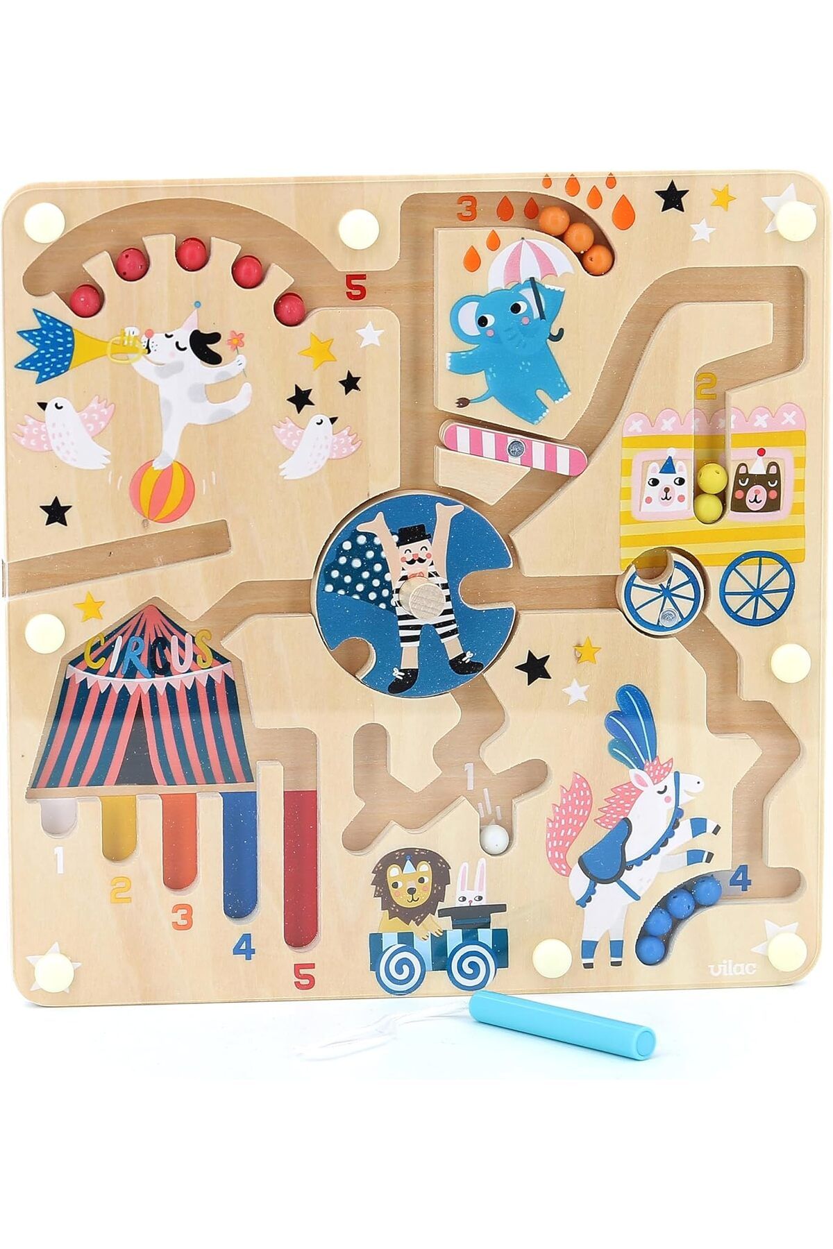 Mena Rise TuonShop Magnetic Circus Maze By Michelle Carlslund Manyetik Sirk Labirenti 1122991