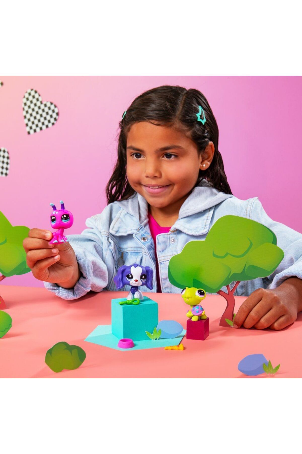 Littlest Pet Shop LPS Minişler Seri 3 Backyard Pets 3'lü Figür Paketi Karınca Köpek Kaplumbağa Minişler Yeni fotoğrafı 4 (önizleme)