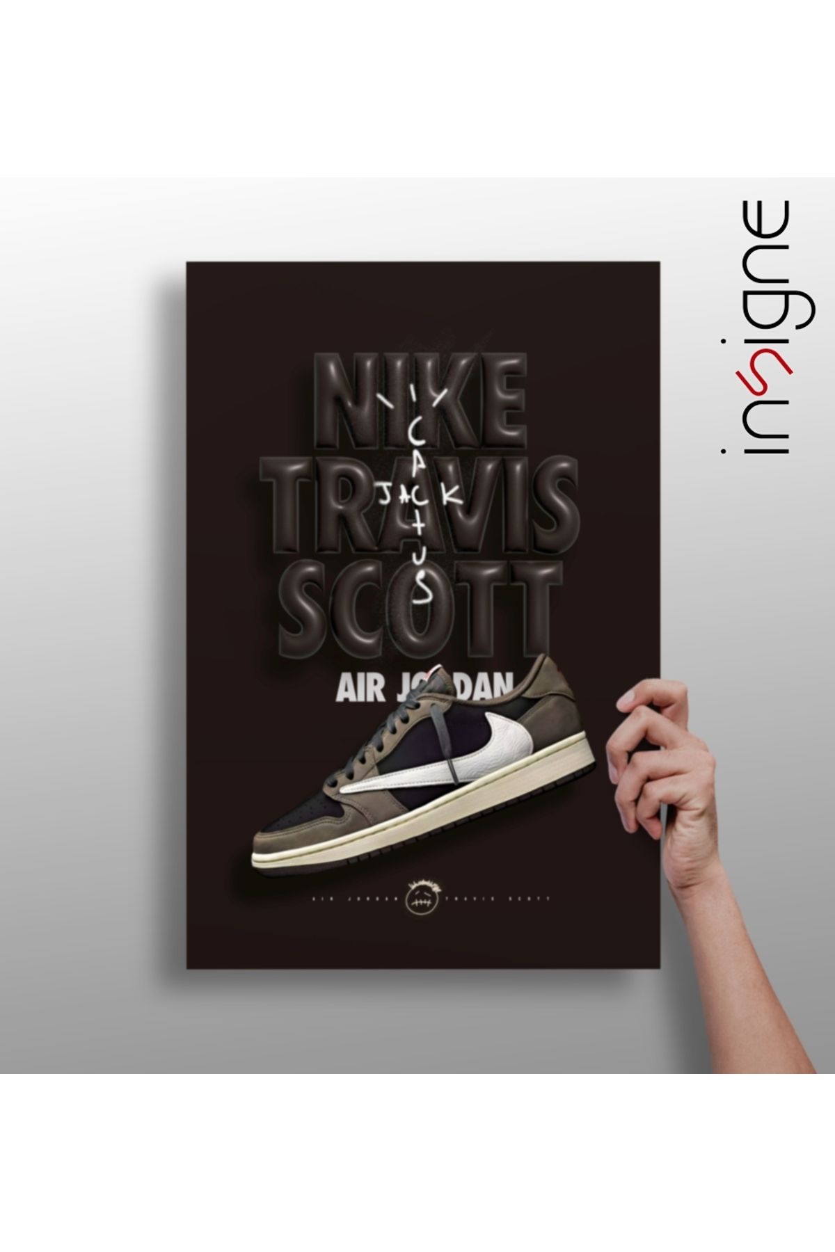 Insigne Travis Scott Alüminyum Tablo