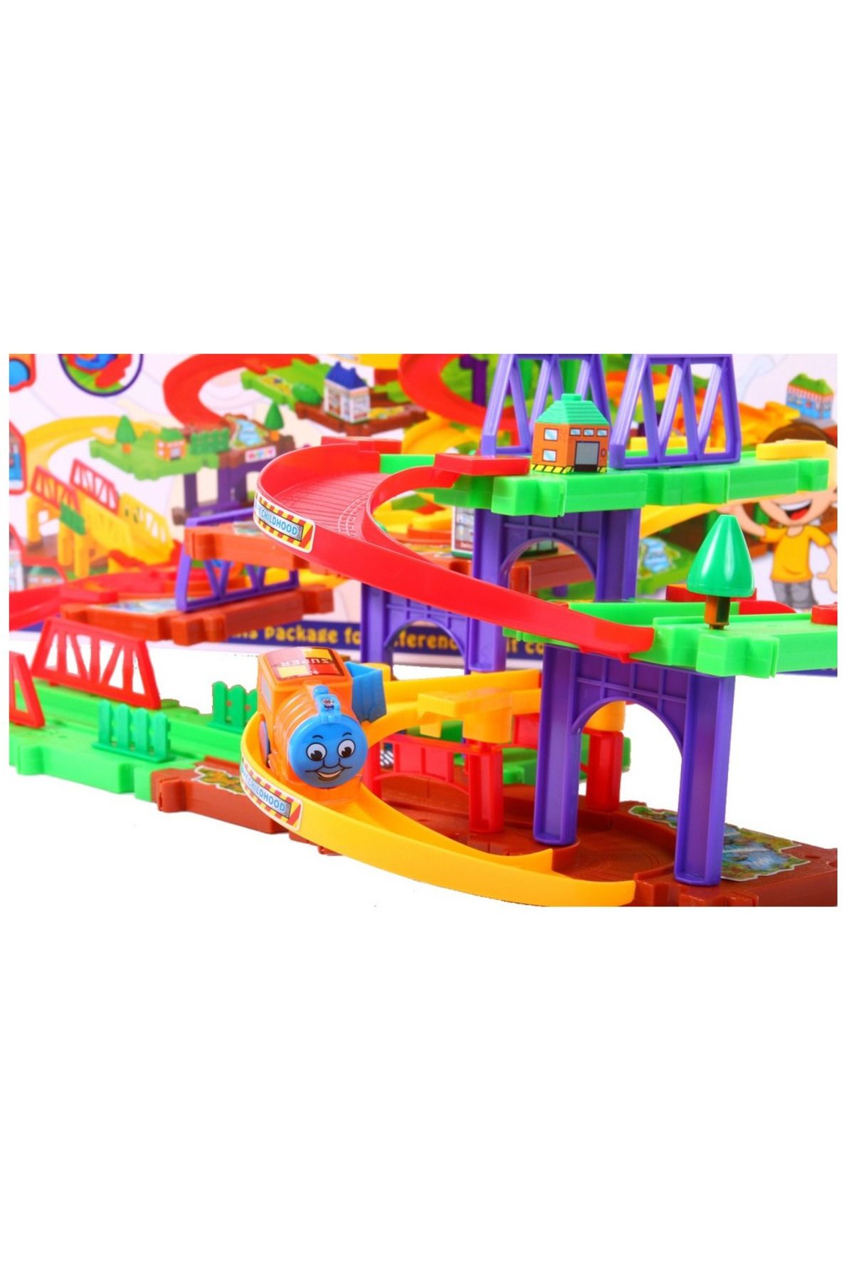 ideal STORE-Puzzle Play Set, HAPPY Magic Route, Accessorized with Specific Elements, Helps with Development 6