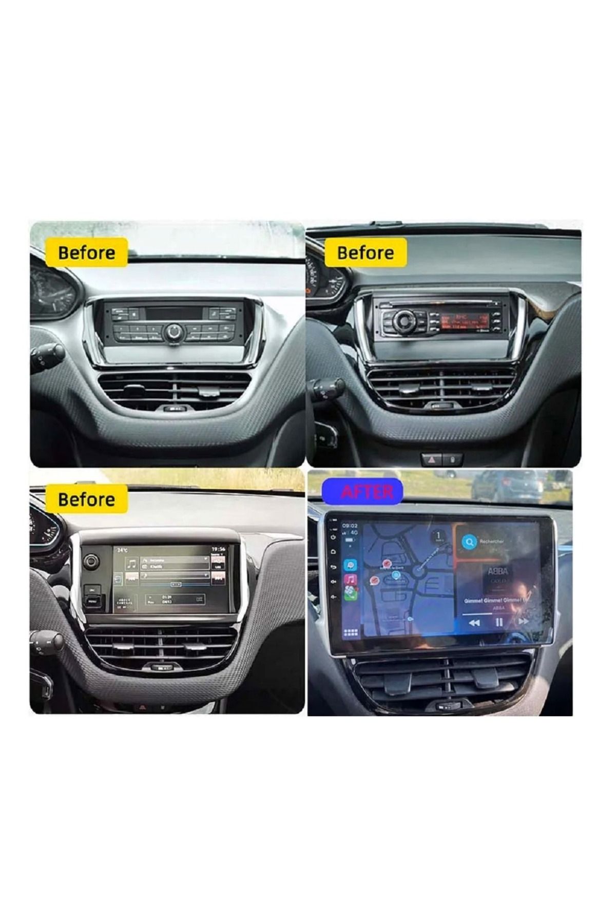 ideal STORE-Navigation Frame 10 idealSTORE, Wiring and Canbus Module included, compatible Peugeot 2008 I 2013-2019, p 3