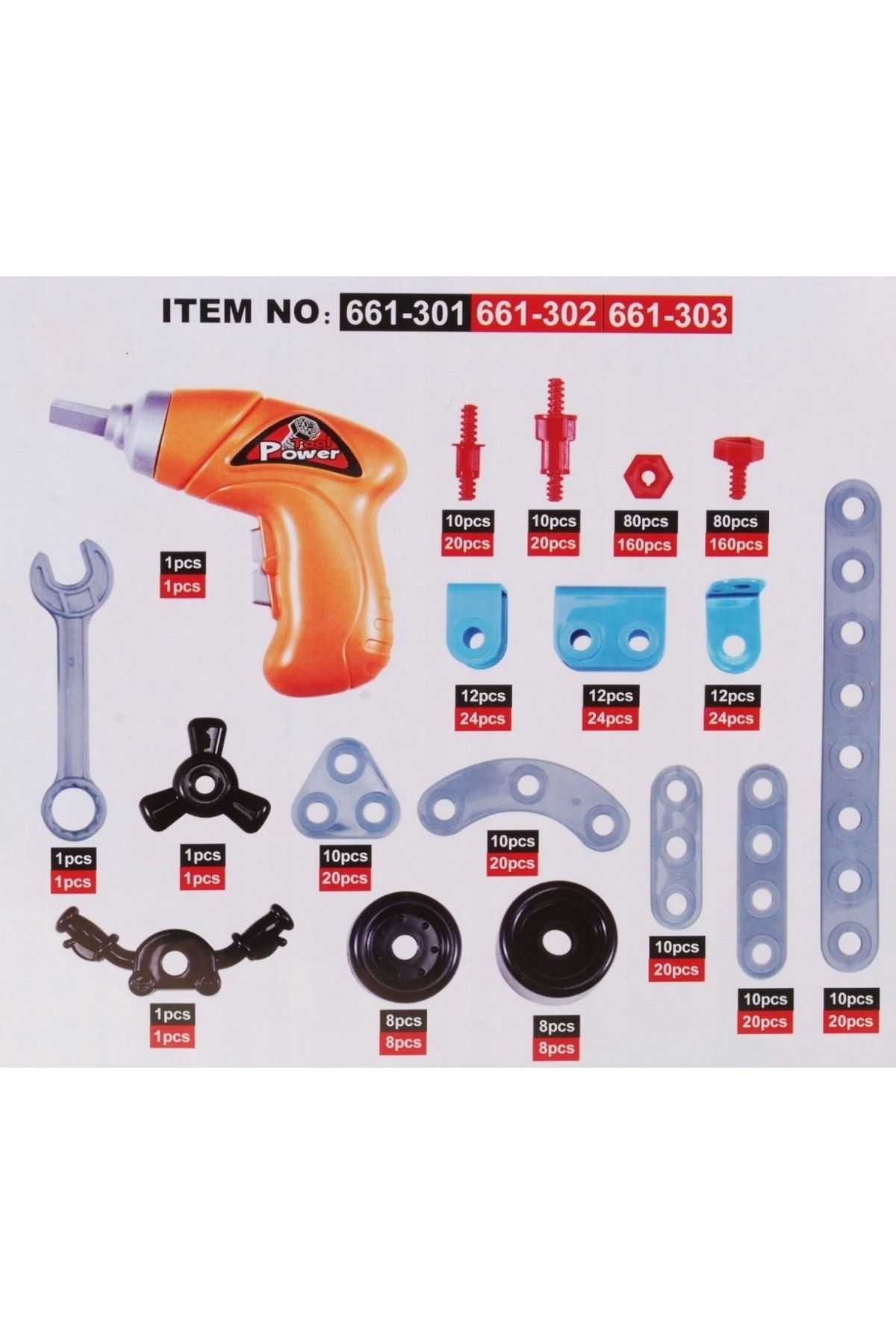 IDL-IDL Junior Block Construction Set, Very Friendly, Equipped with 550 Elements that Allows Little Ones 4