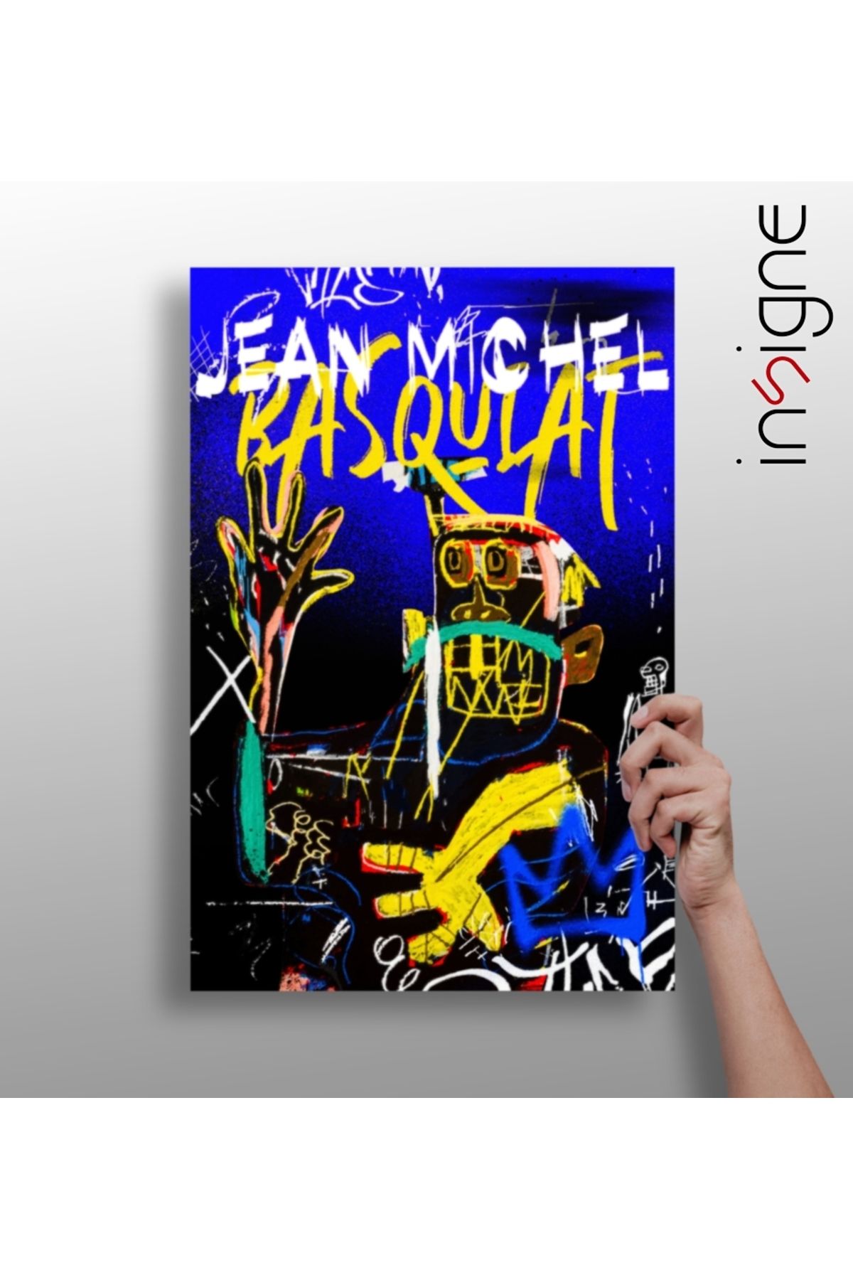 Insigne Basquiat Alüminyum Tablo
