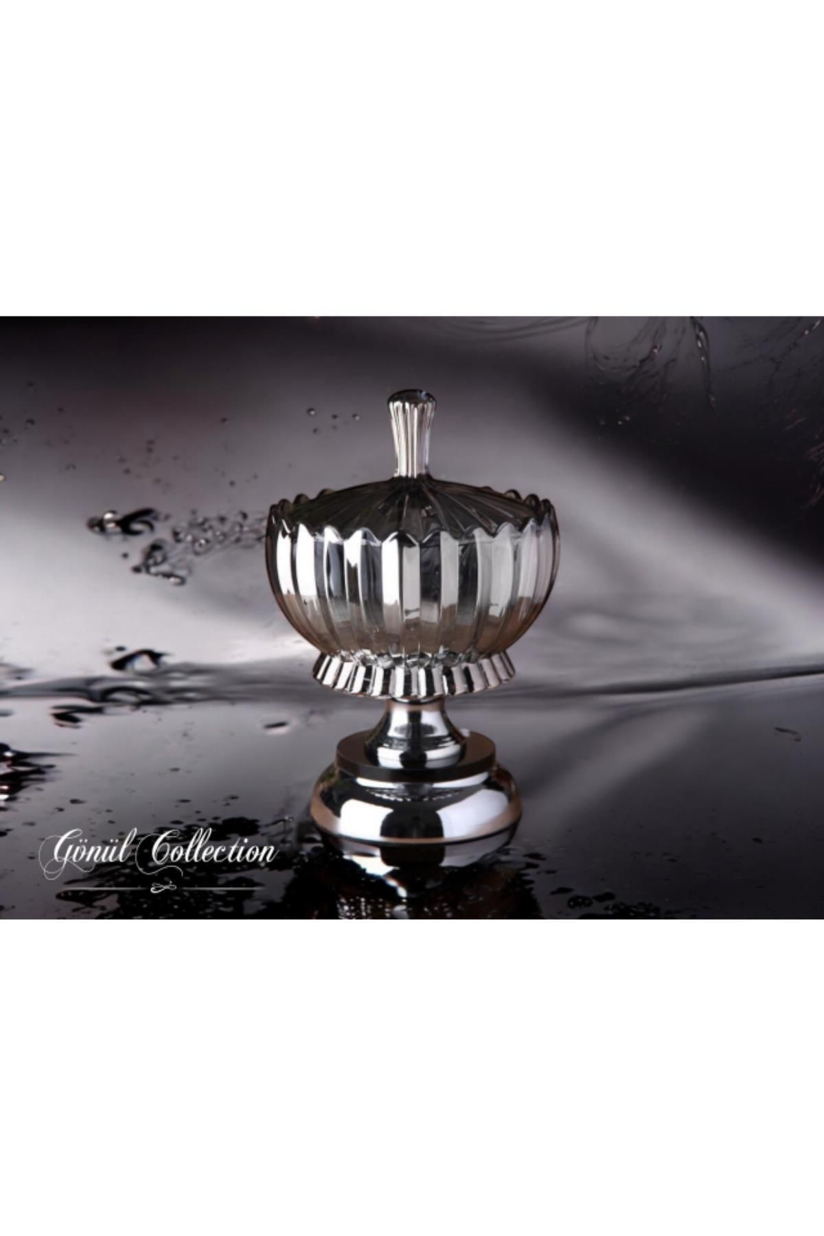 GÖNÜL COLLECTION GÖNÜL DEKORATİF KRİSTAL CAM ŞEKERLİK