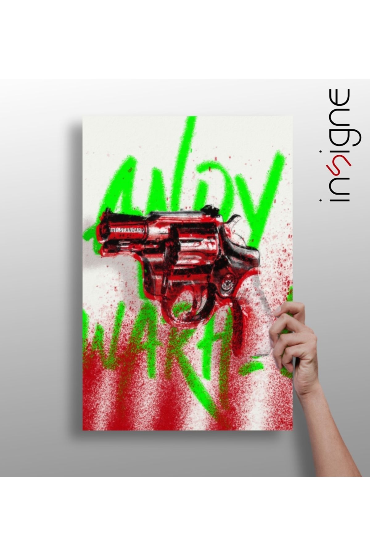 Insigne Andy Warhol Alüminyum Tablo