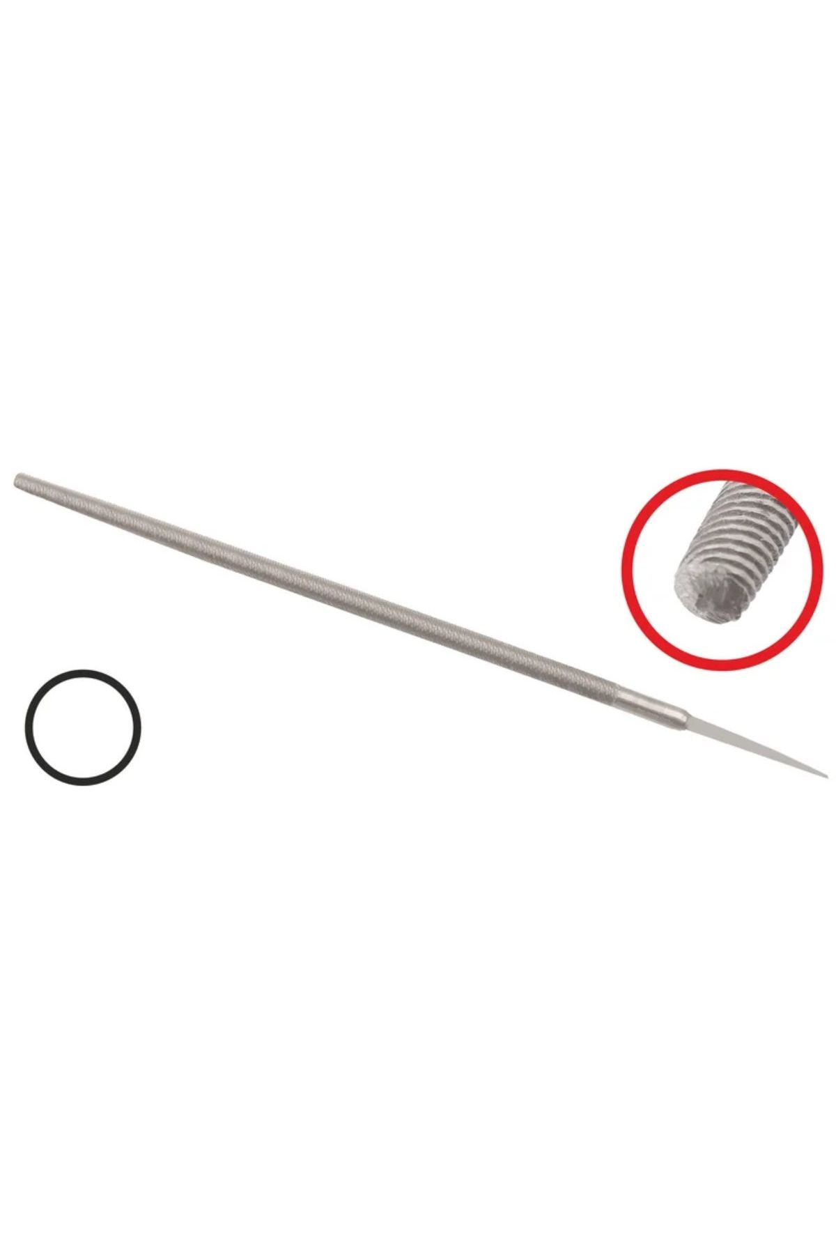OEM-Round file with a length of 190mm and a width of 6mm, with a sharp tip 3