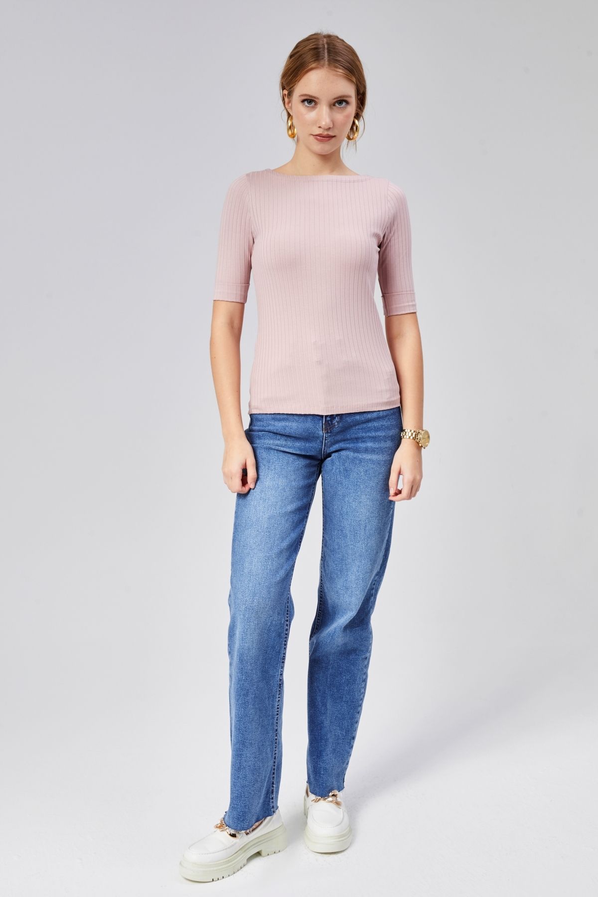 TF The Fancy For You Kadın Slim Fit Mom Jean