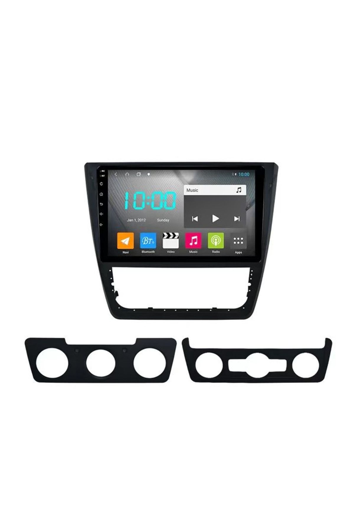 ideal STORE-idealSTORE 10 Navigation Frame with Wiring and Canbus Module Compatible Skoda Yeti 2009-2018, AB Material 4