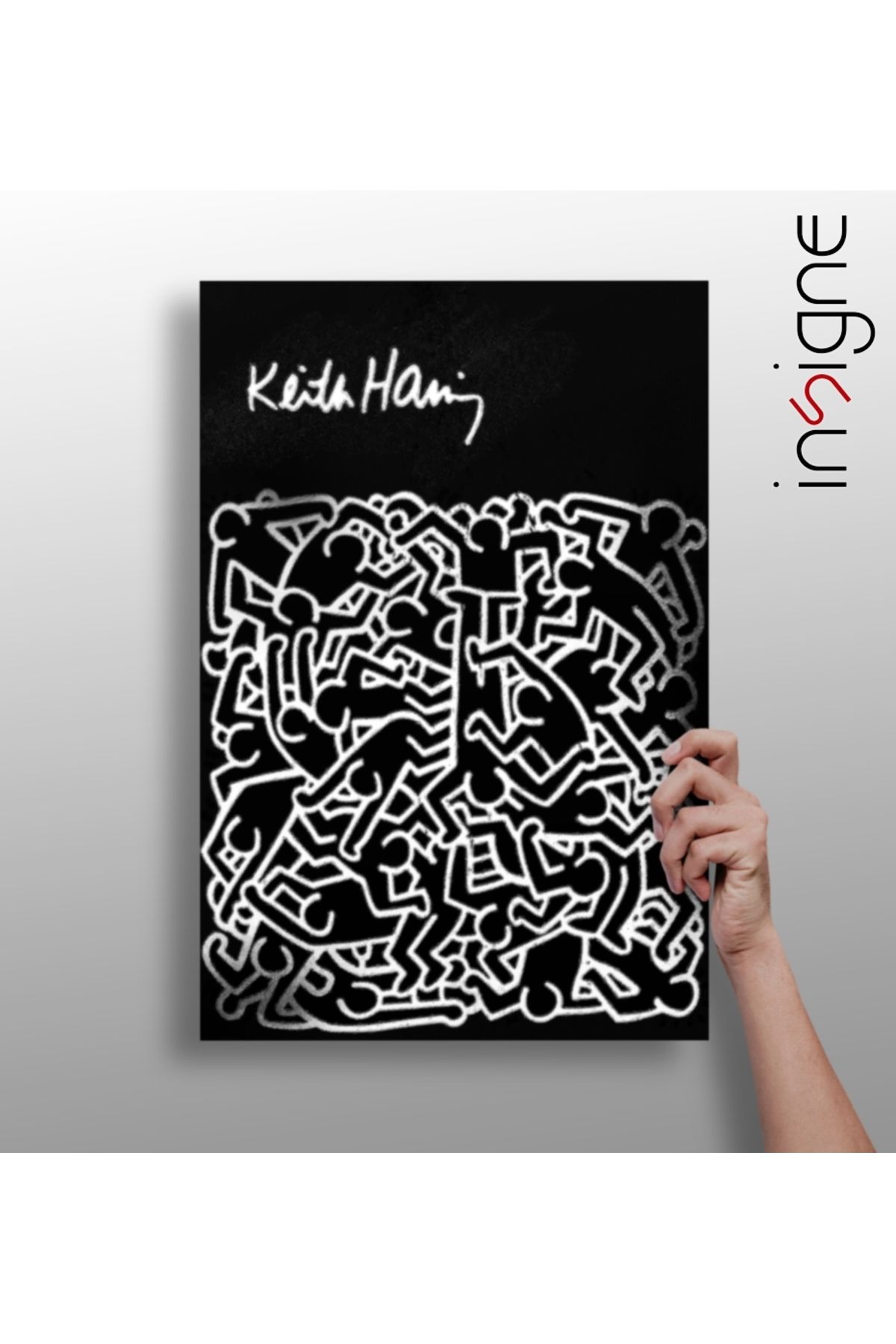 Insigne Keith Haring Alüminyum Tablo