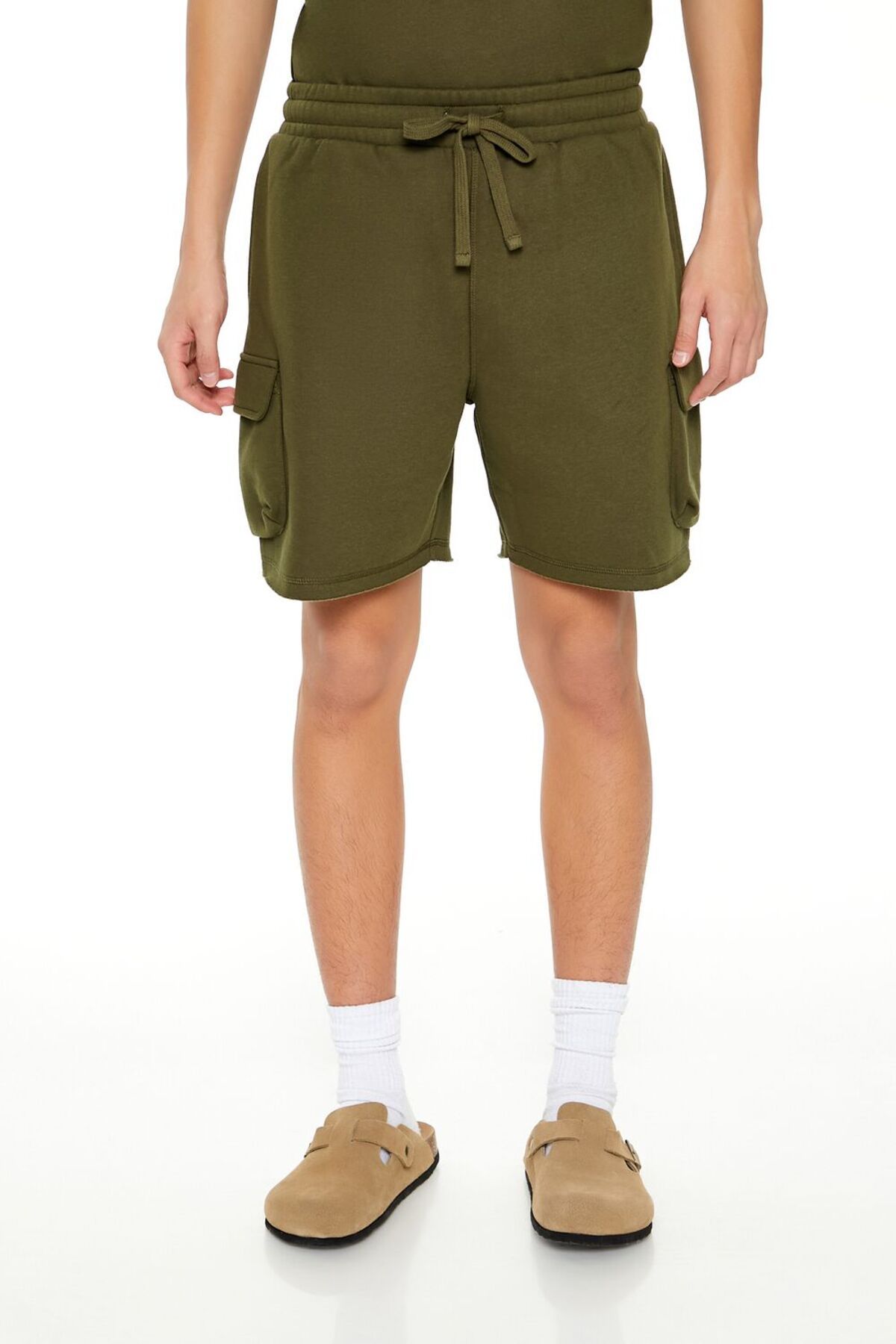Forever 21 Mid-Rise Kargo Şort