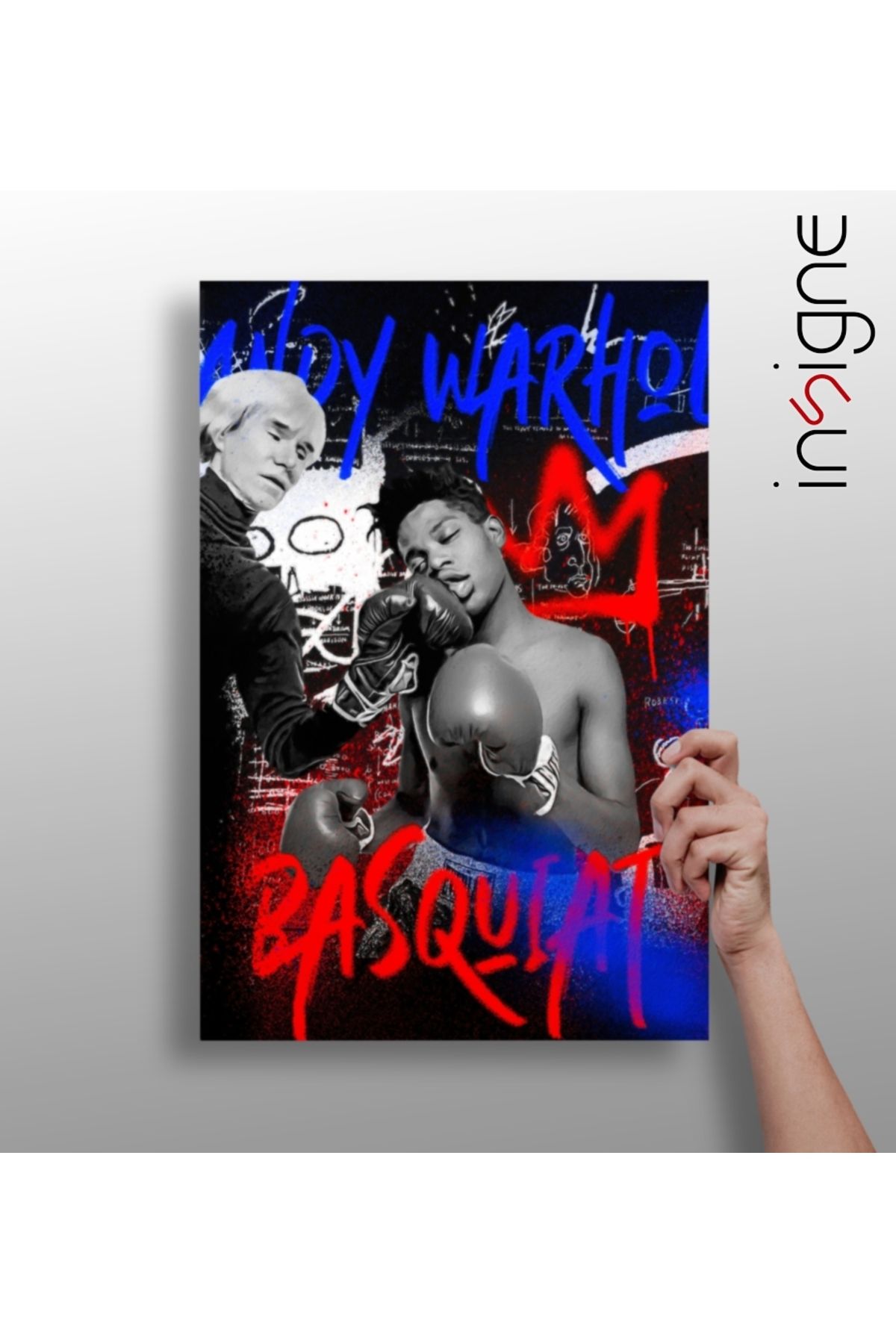 Insigne Andy Warhol Alüminyum Tablo