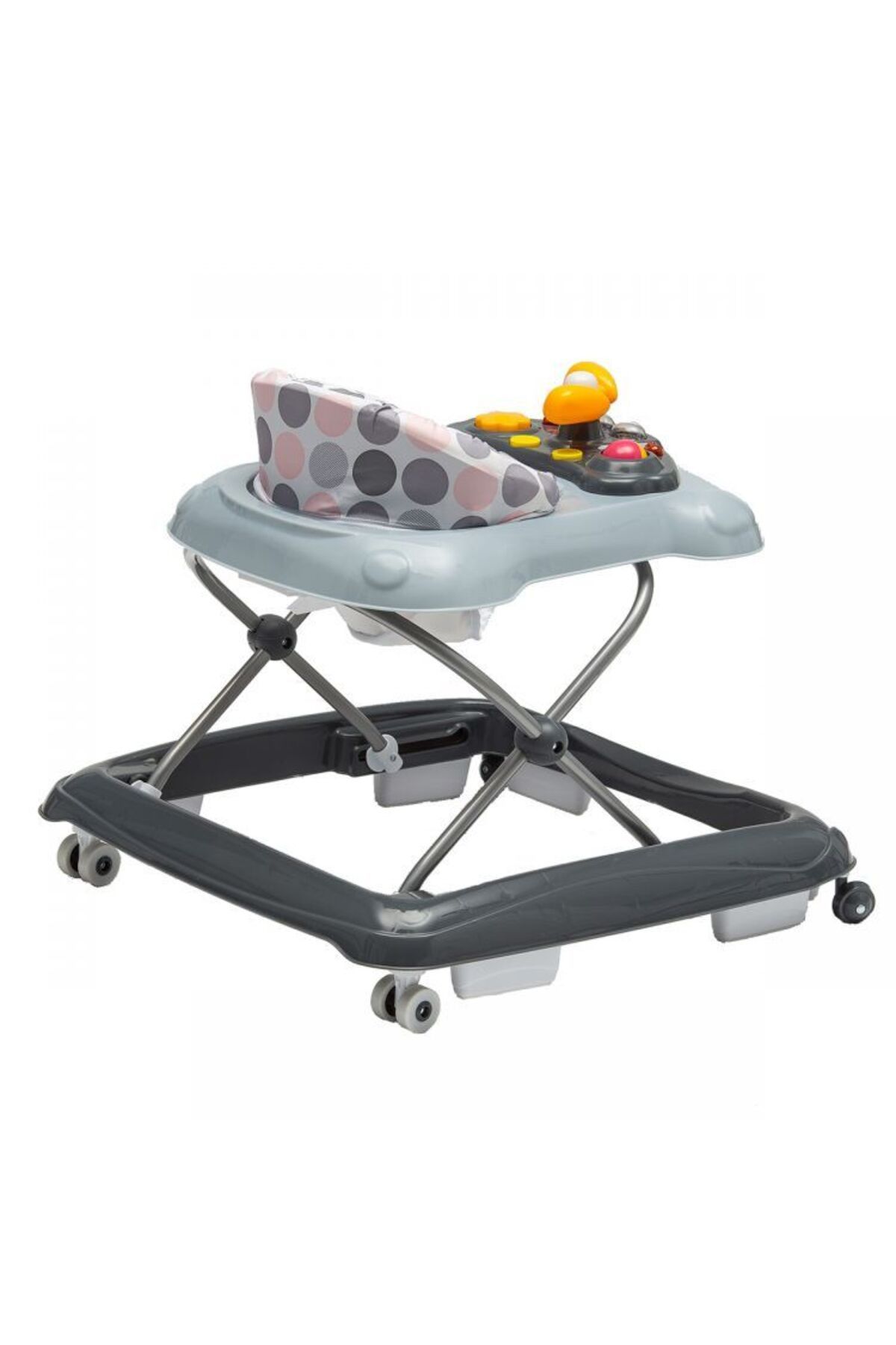 ideal STORE-IDL First Step Interactive Baby Walker Foldable with Music Panel, Adjustable Height 3