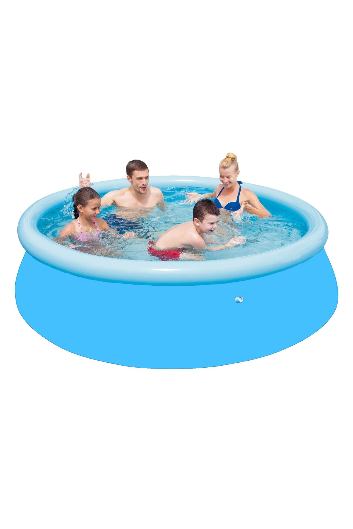 ideal STORE-idealStore Inflatable Pool with Ring, High Quality PVC Material, SUPER-TOUGH Composite Walls 3