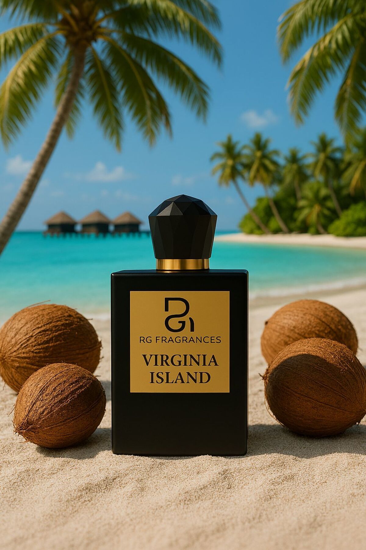 RG FRAGRANCES Virginia İsland Unisex Niche Parfüm Edp 50 ml ( Lime , Hindistan Cevizi, Bergamot , Rom )