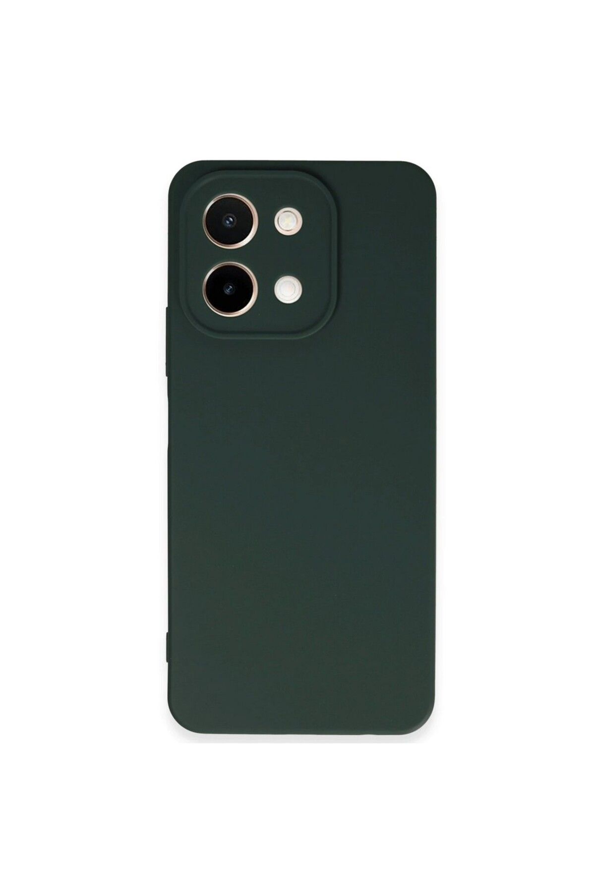 KılıfShop Vivo Y28 Kılıf Silikon First Silikon Yeşil