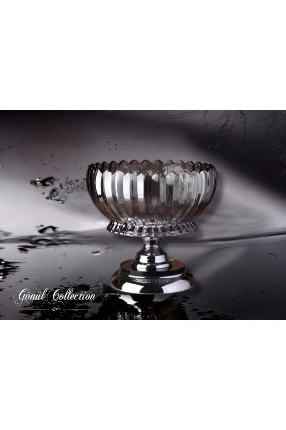 GÖNÜL COLLECTION GÖNÜL DEKORATİF KRİSTAL CAM KASE