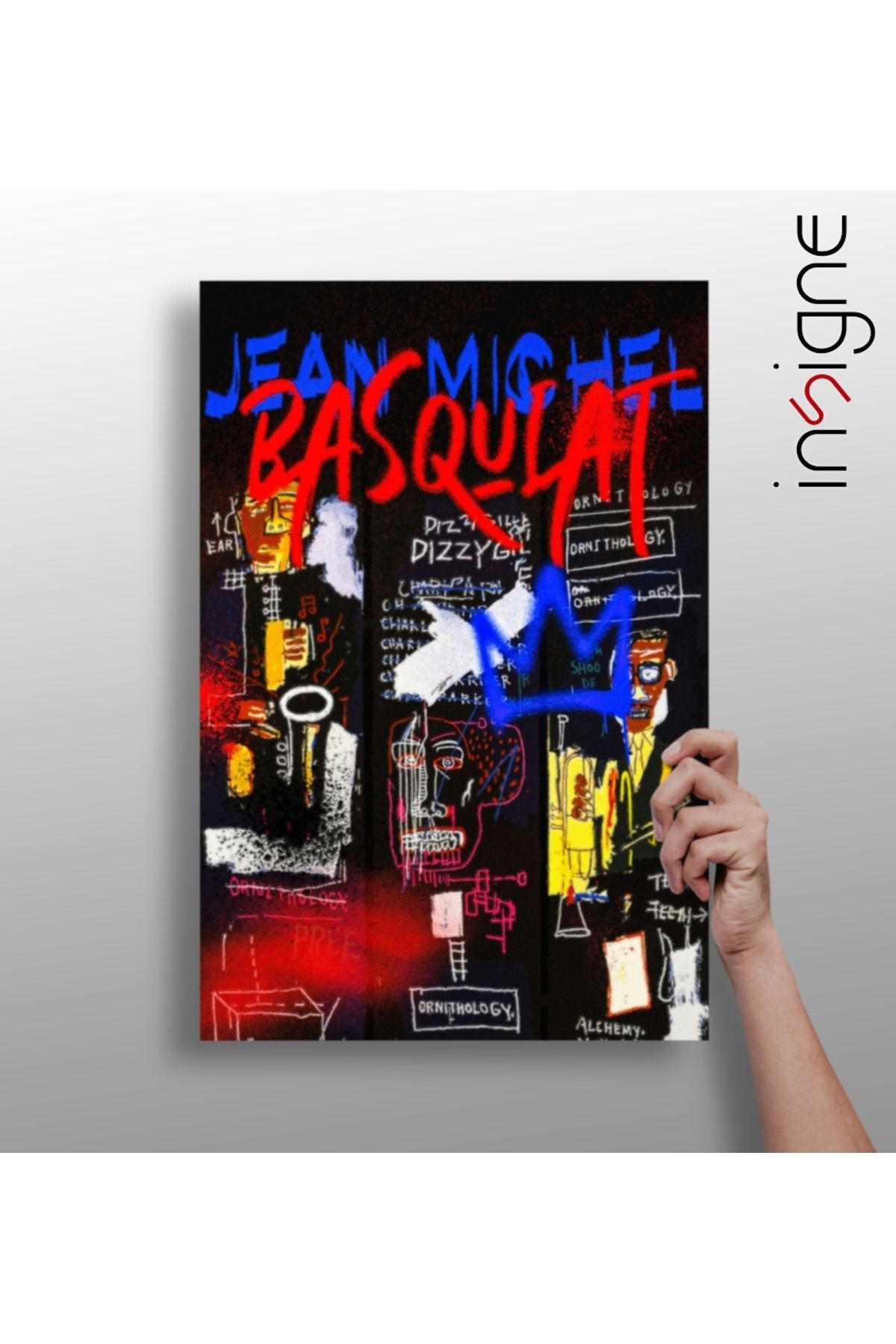 Insigne Basquiat Alüminyum Tablo
