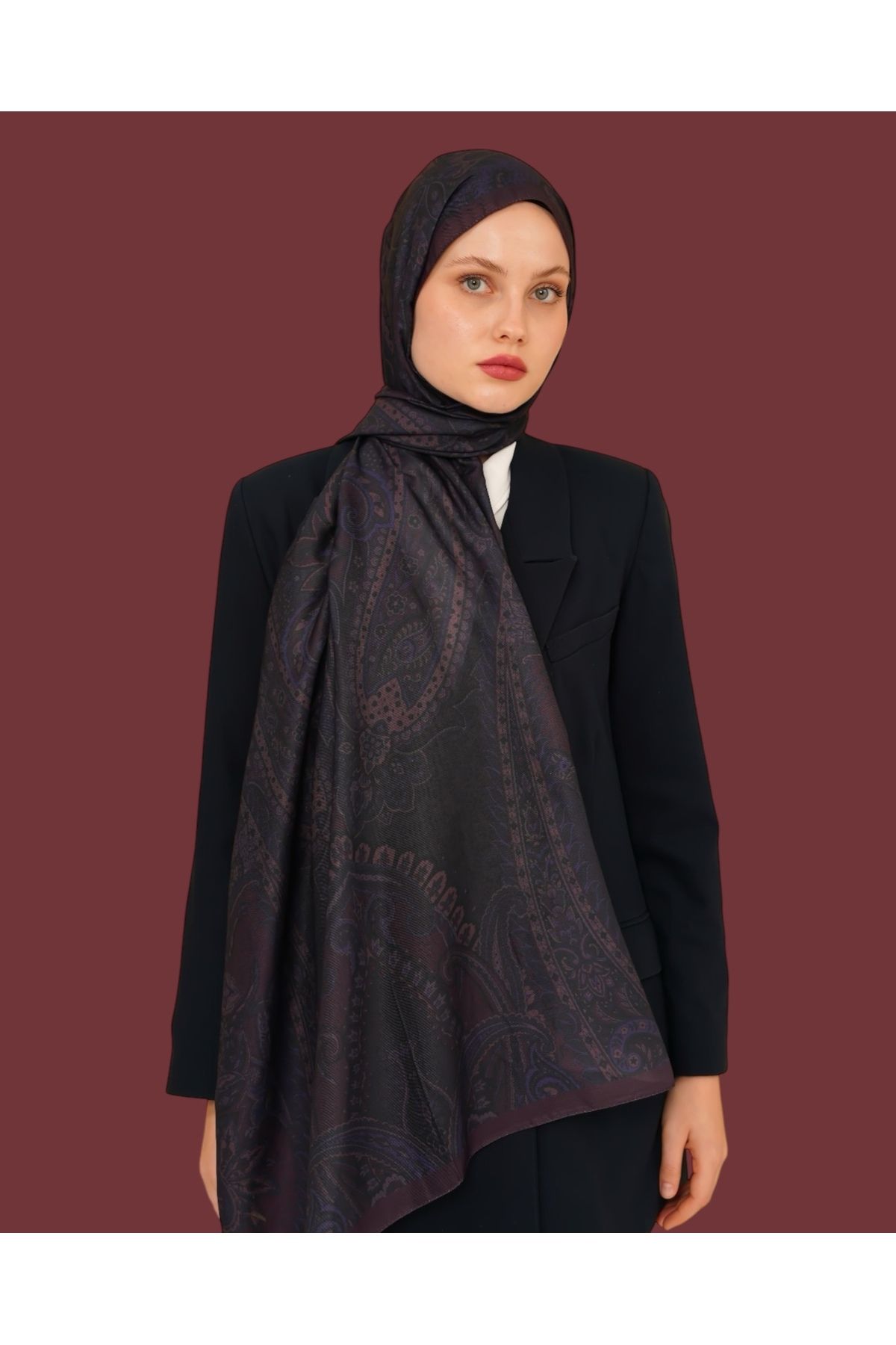 LEİLA SCARF Soft Cotton Şal