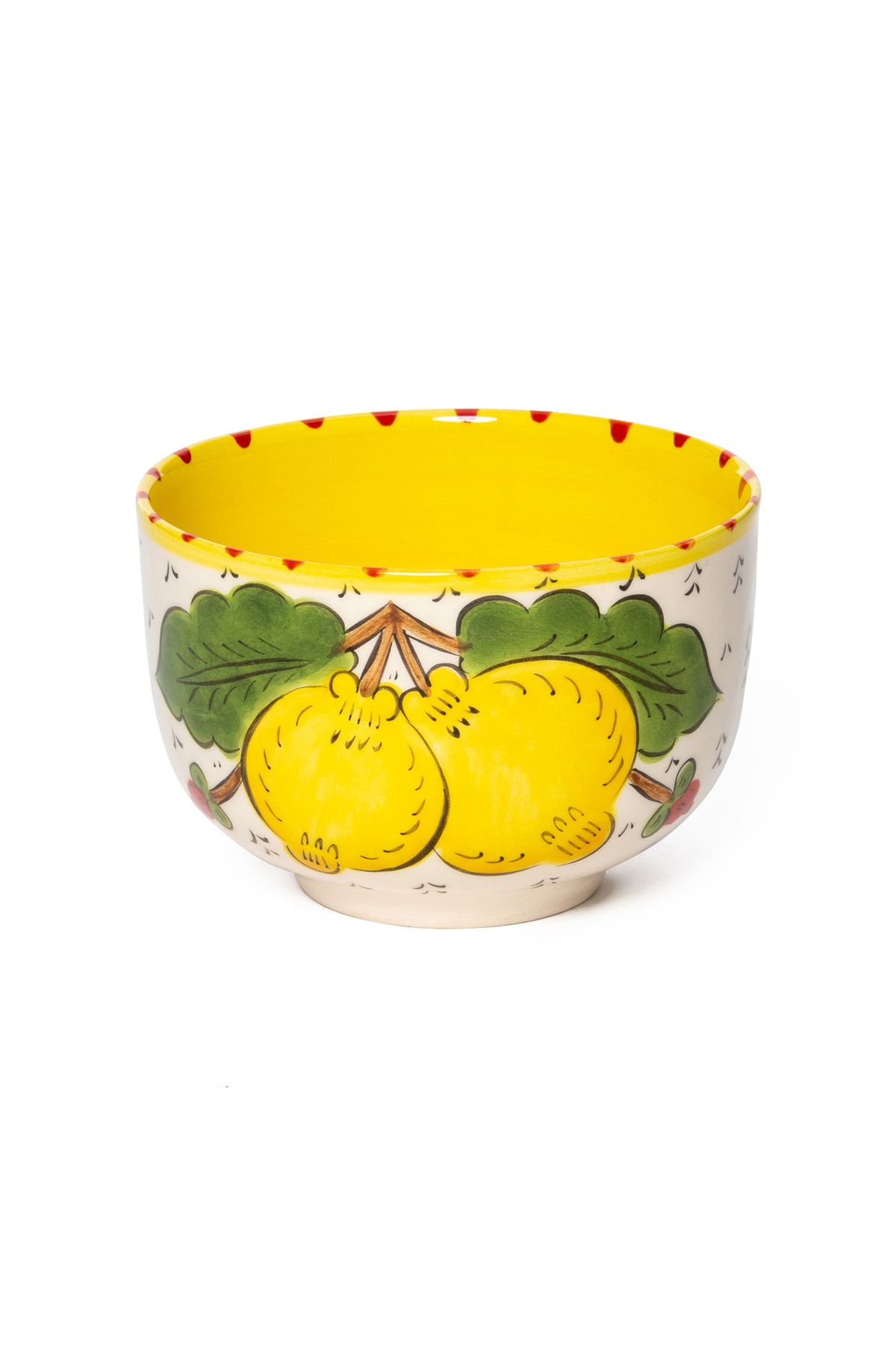 Feeling Good Inside Sicilian Lemon Handmade Handmade Seramik Mini Bowl