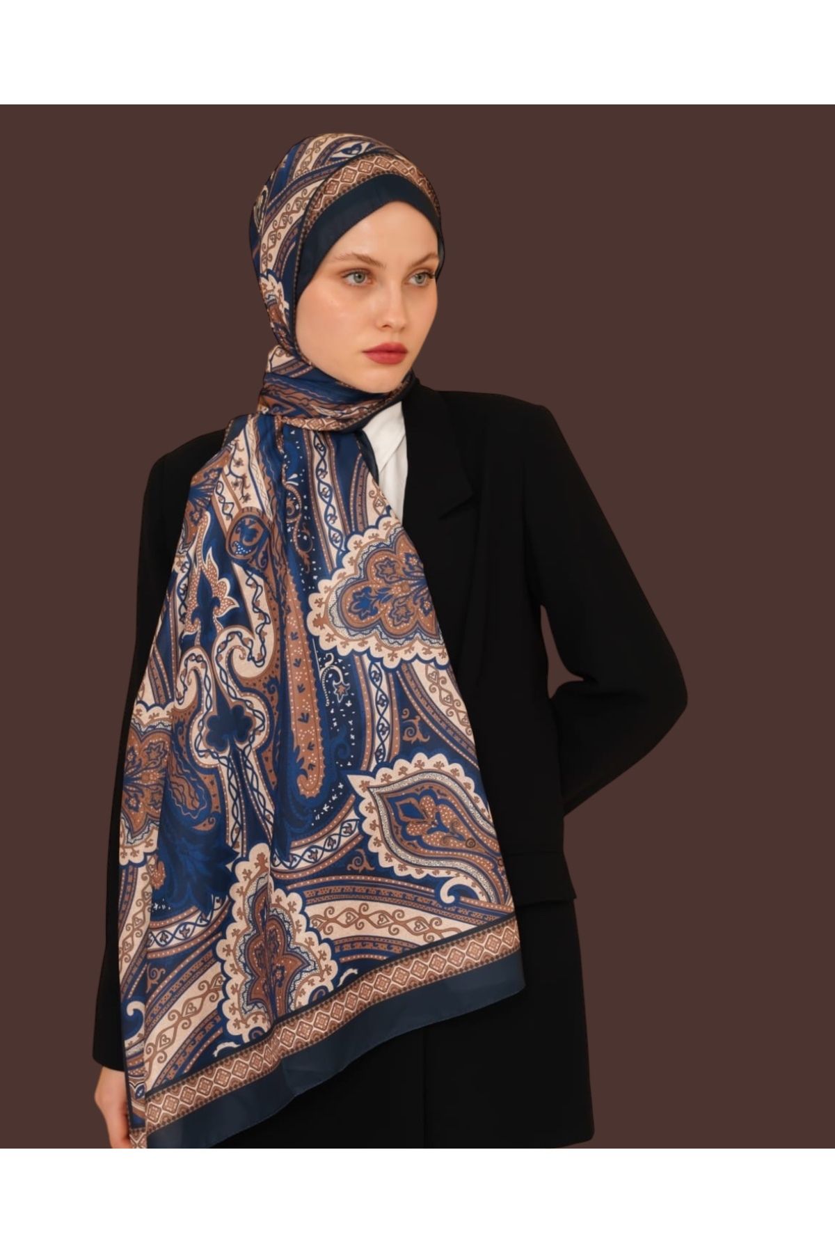 LEİLA SCARF Soft Cotton Şal