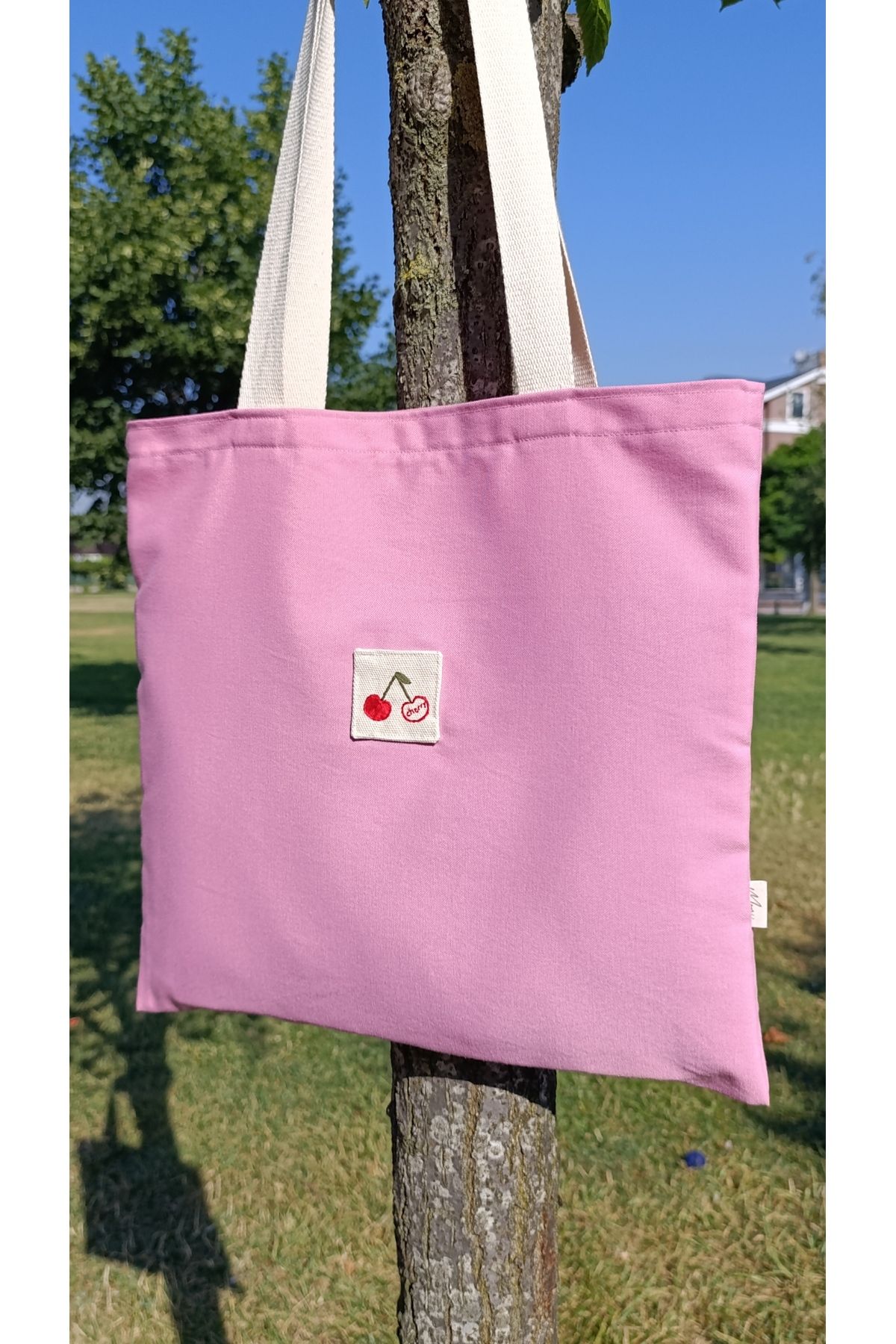 Mori Accessories Cherry Tote Çanta, Omuz Çantası, Tote Bag