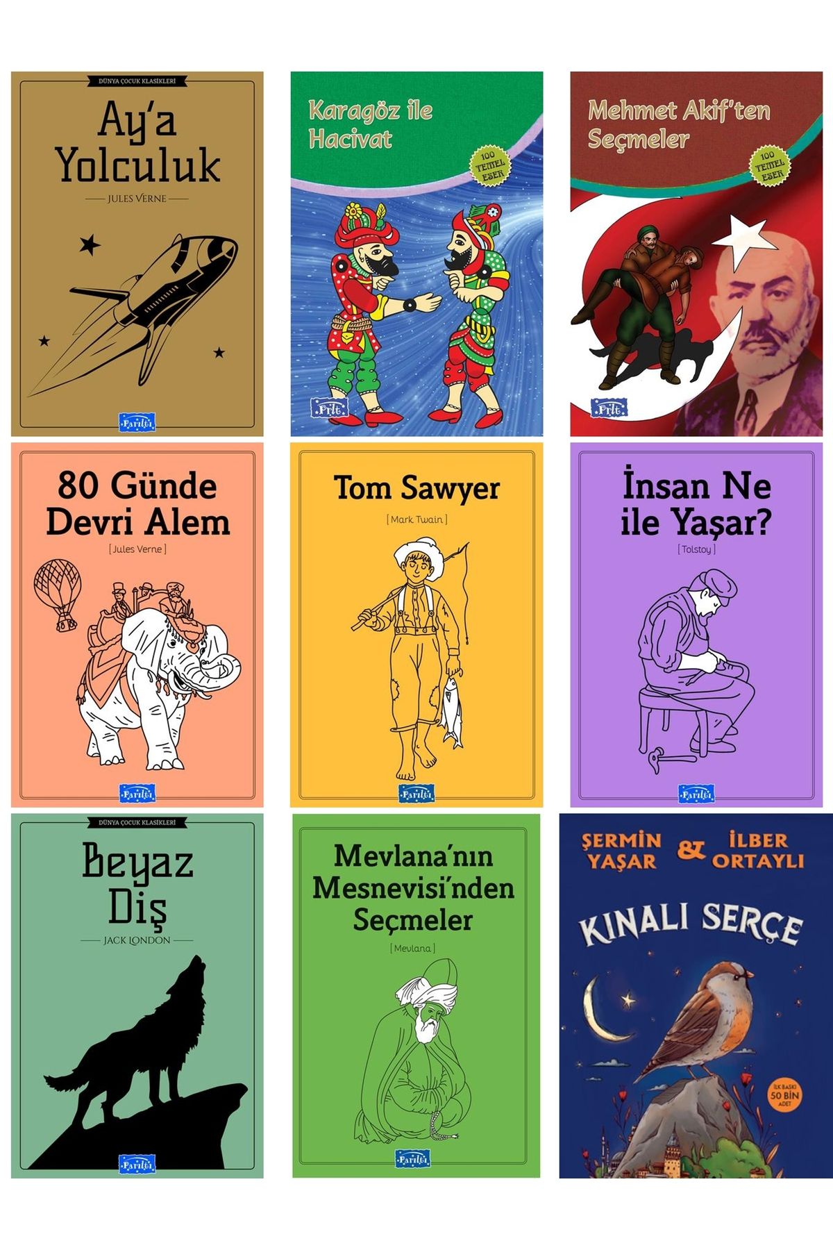 Parıltı Yayınları PARILTI YAYINLARI 9 KİTAP SET