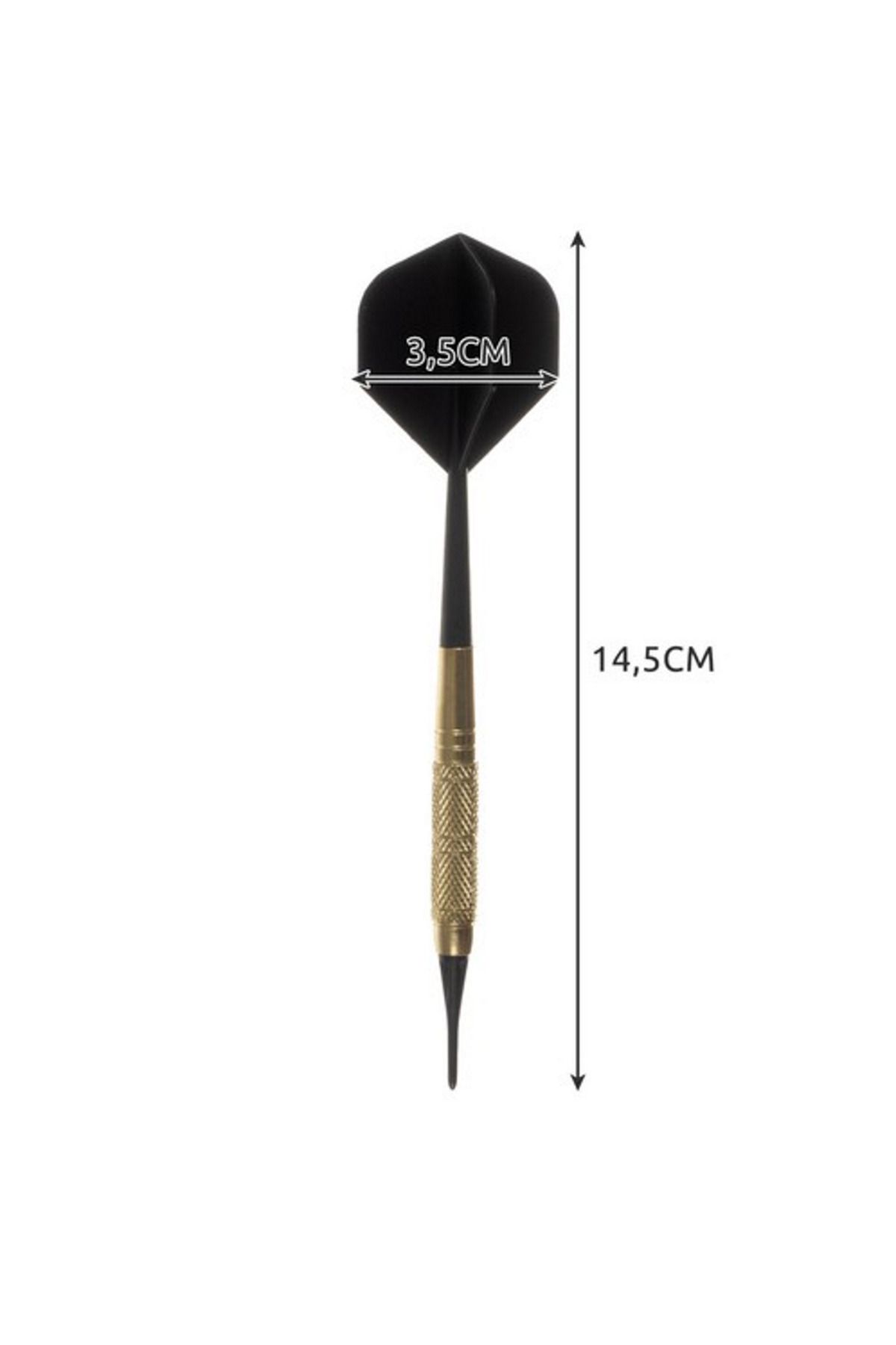 ideal STORE-Set of 12 idealSTORE Professional Darts, Made of High Quality Material, Includes 200 V 7
