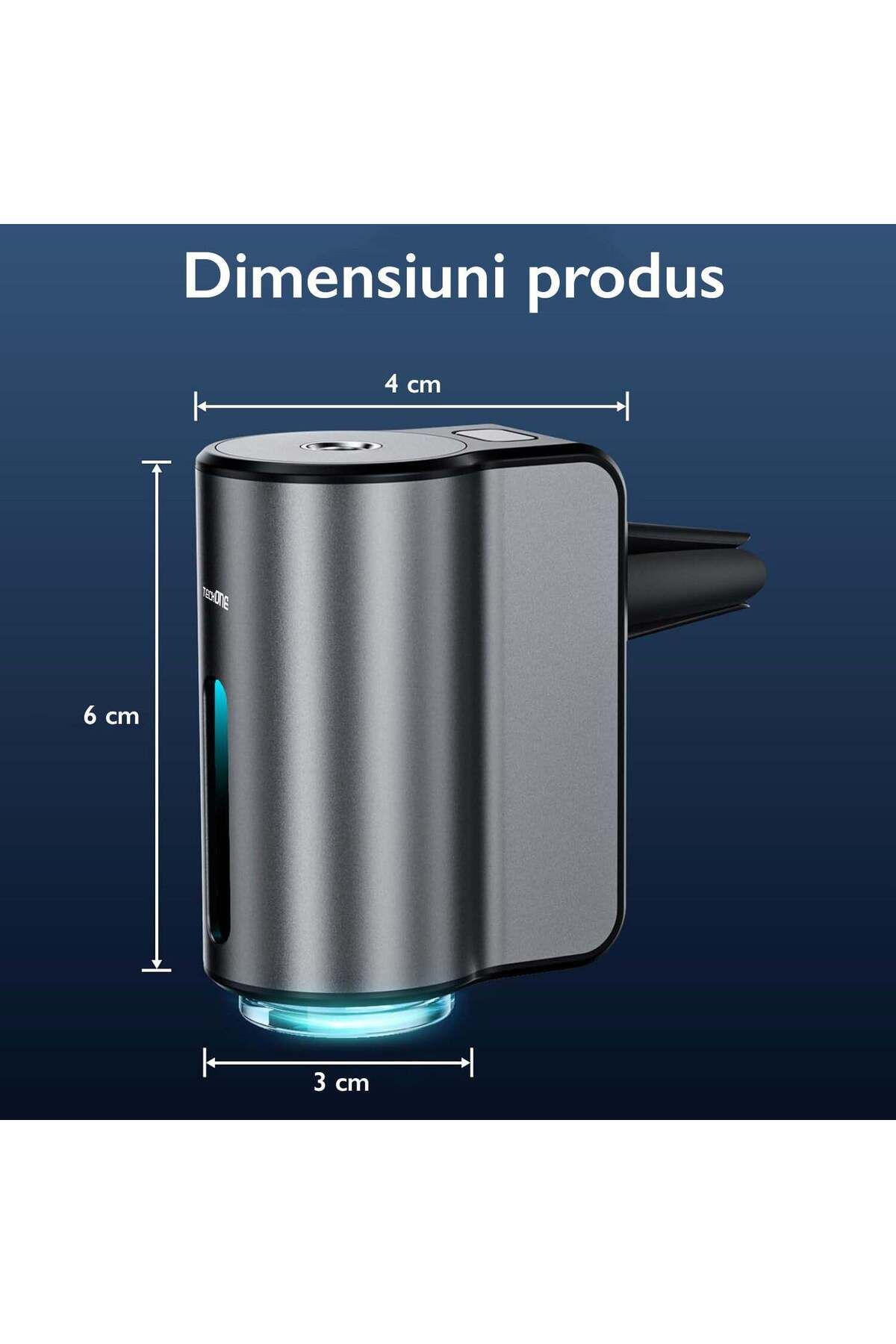 Techone-Odorizant auto Smart Techone® FreshFlow, negru 5