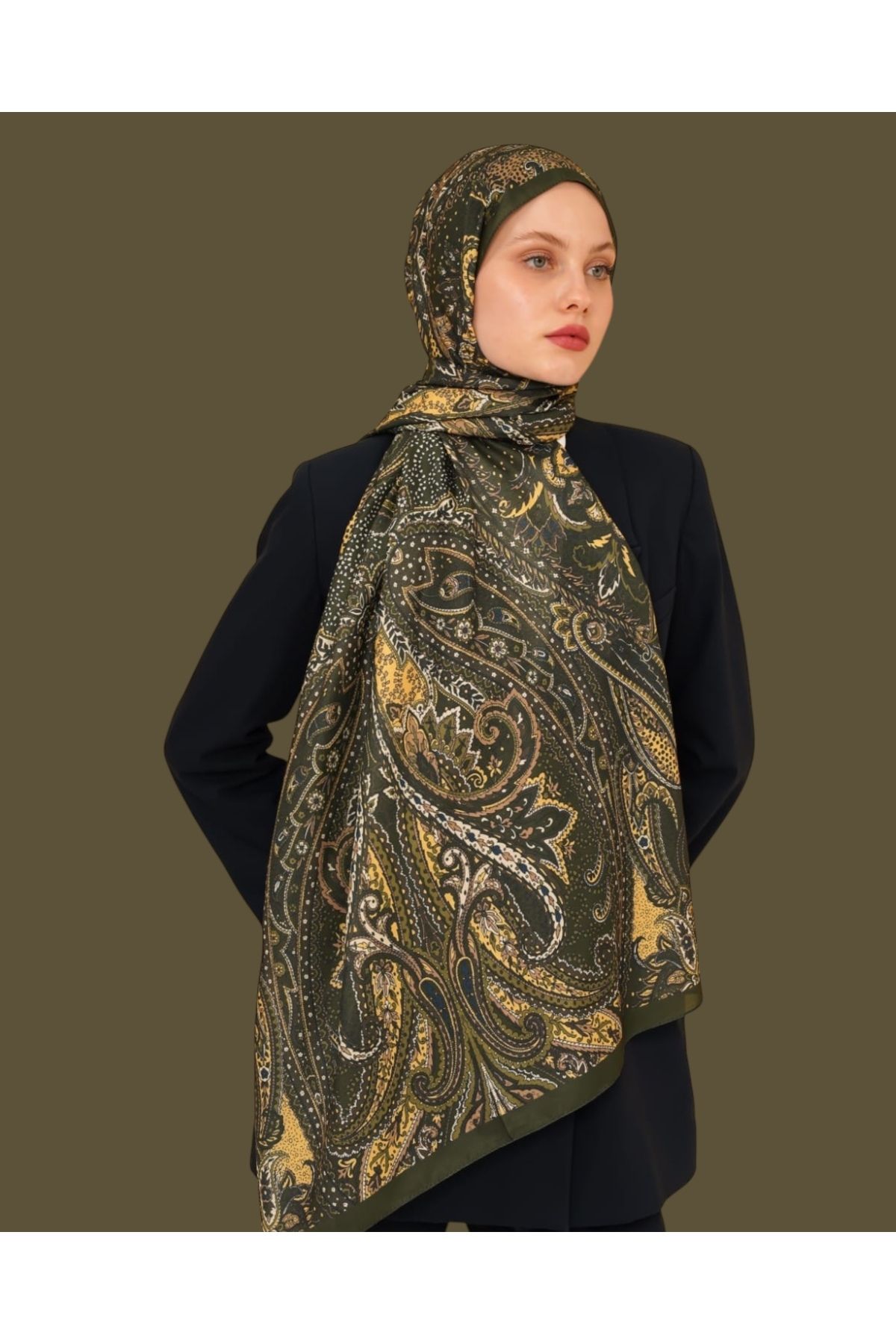 LEİLA SCARF Soft Cotton Şal
