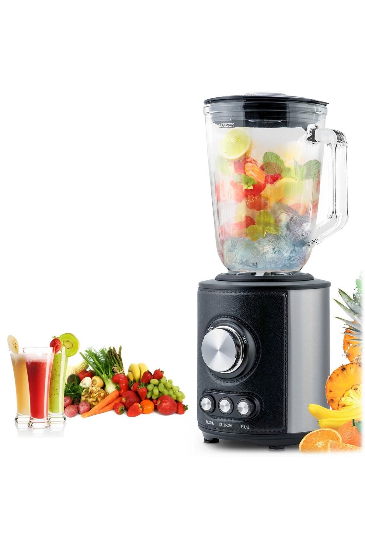 ideal STORE-idealSTORE Blender with Cup, 1.5L Capacity, 3 Usage Functions, Ice Crushing, Smoothie and P 7
