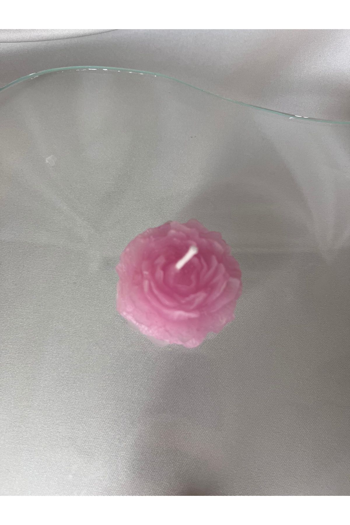 Nis Candle More Mini şakayık gül mum