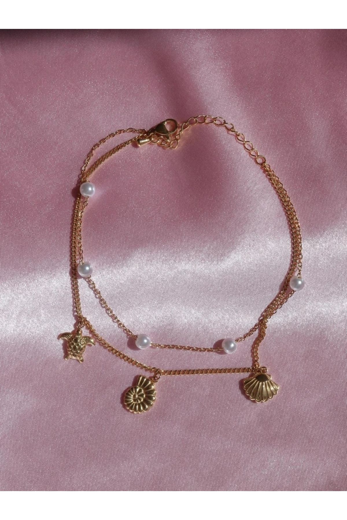 Reorah Collection Seashell Whisper Çelik Halhal