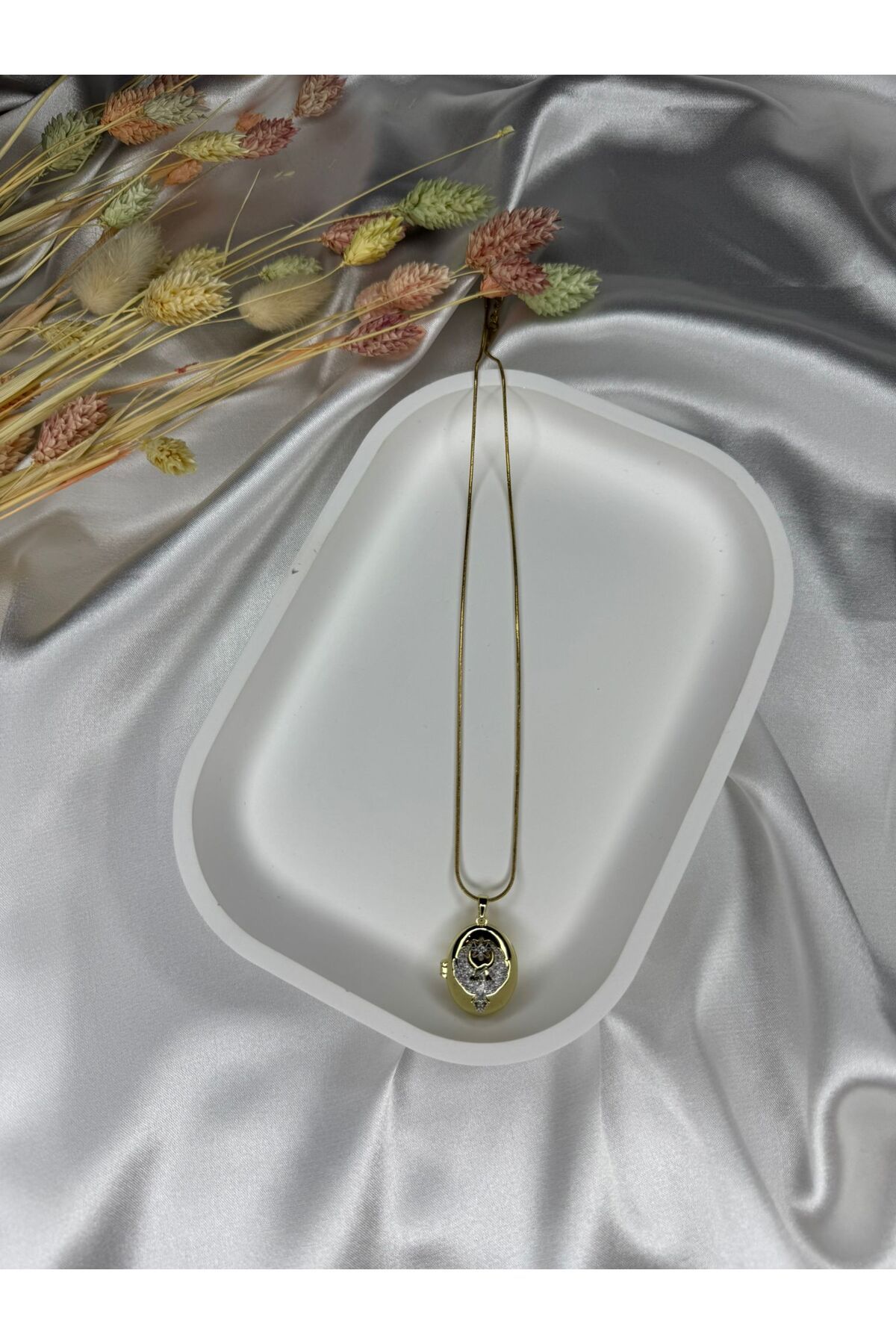 Li'Jewelry ÇELİK ALYA KOLYE
