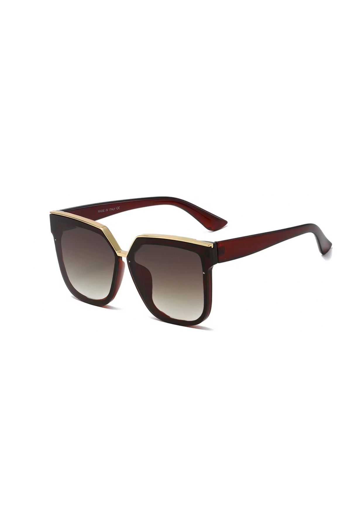 Toz Vintage Grosira Kahverengi Vintage & Retro Unisex Güneş Gözlüğü