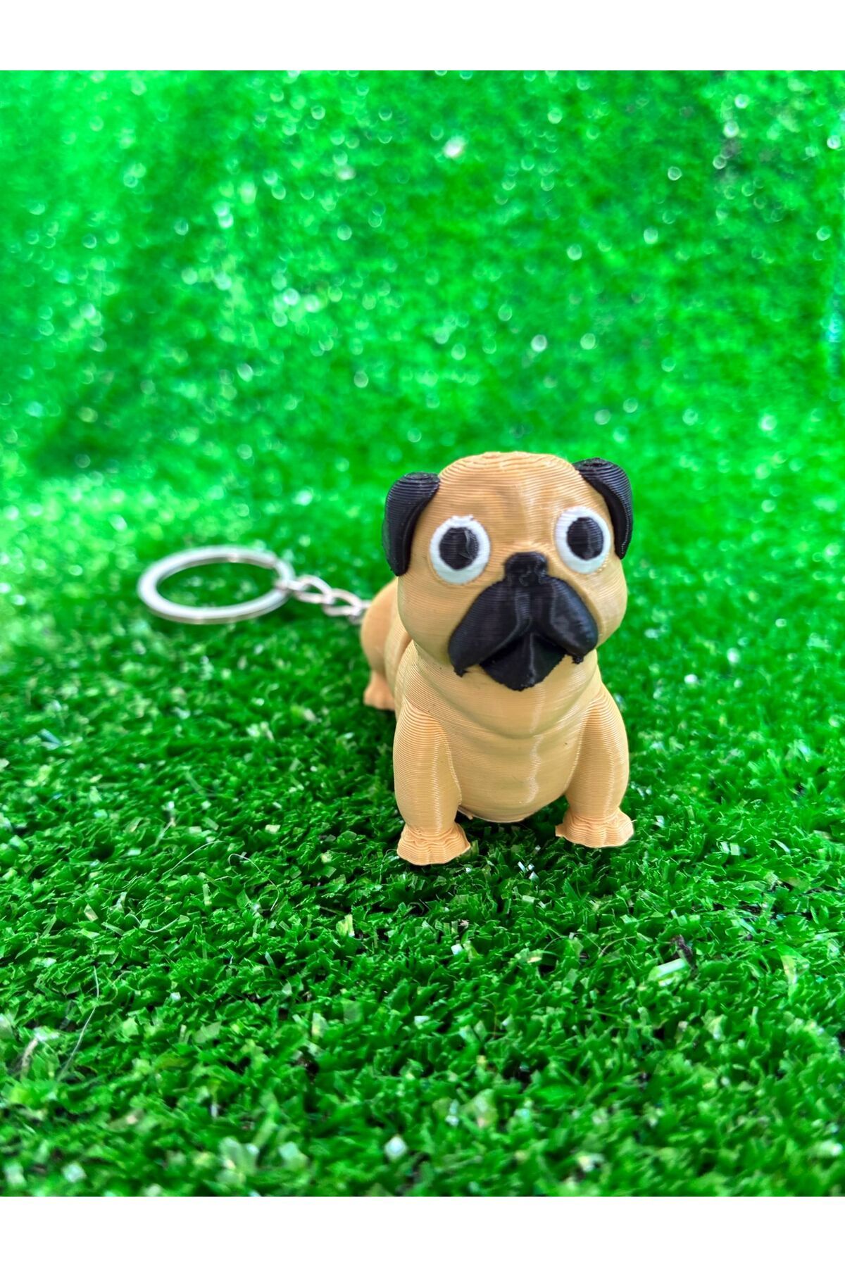 4BOYUTHAYAT Hareketli Köpek Anahtarlık