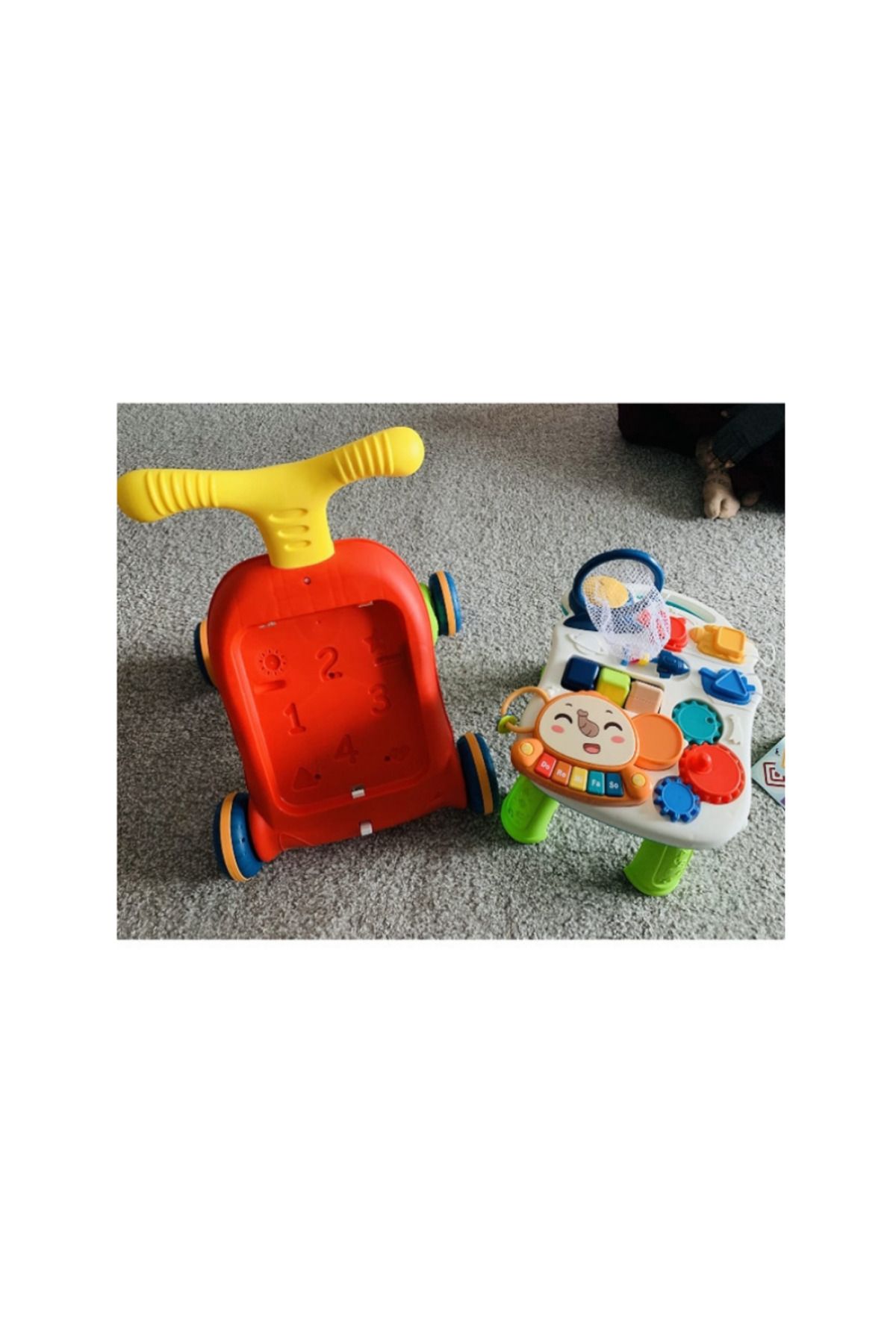 ideal STORE-Baby Elephant 3 in 1 walker IdealStore, Equipped with a removable interactive panel, It can 5