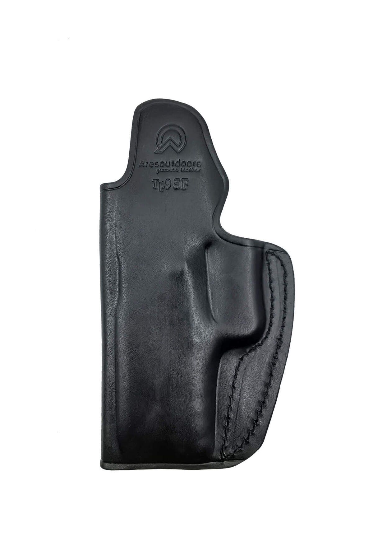 Aresoutdoors Canik TP9 SF İçin Uygun Kemer İçi Metal Mandallı Siyah Gizli Deri Silah Kılıfı