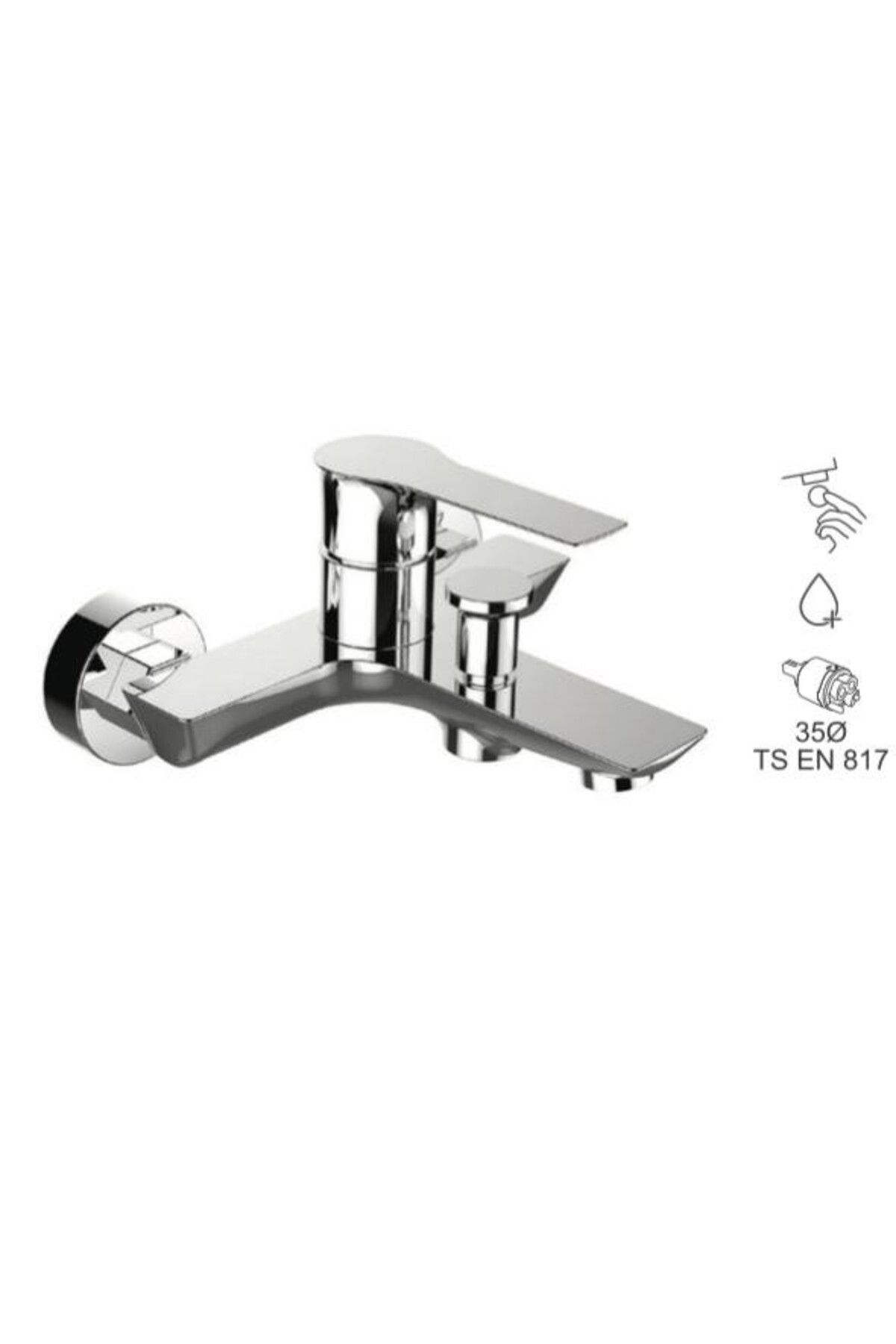 Bauworld mars mix gümüş banyo bataryası