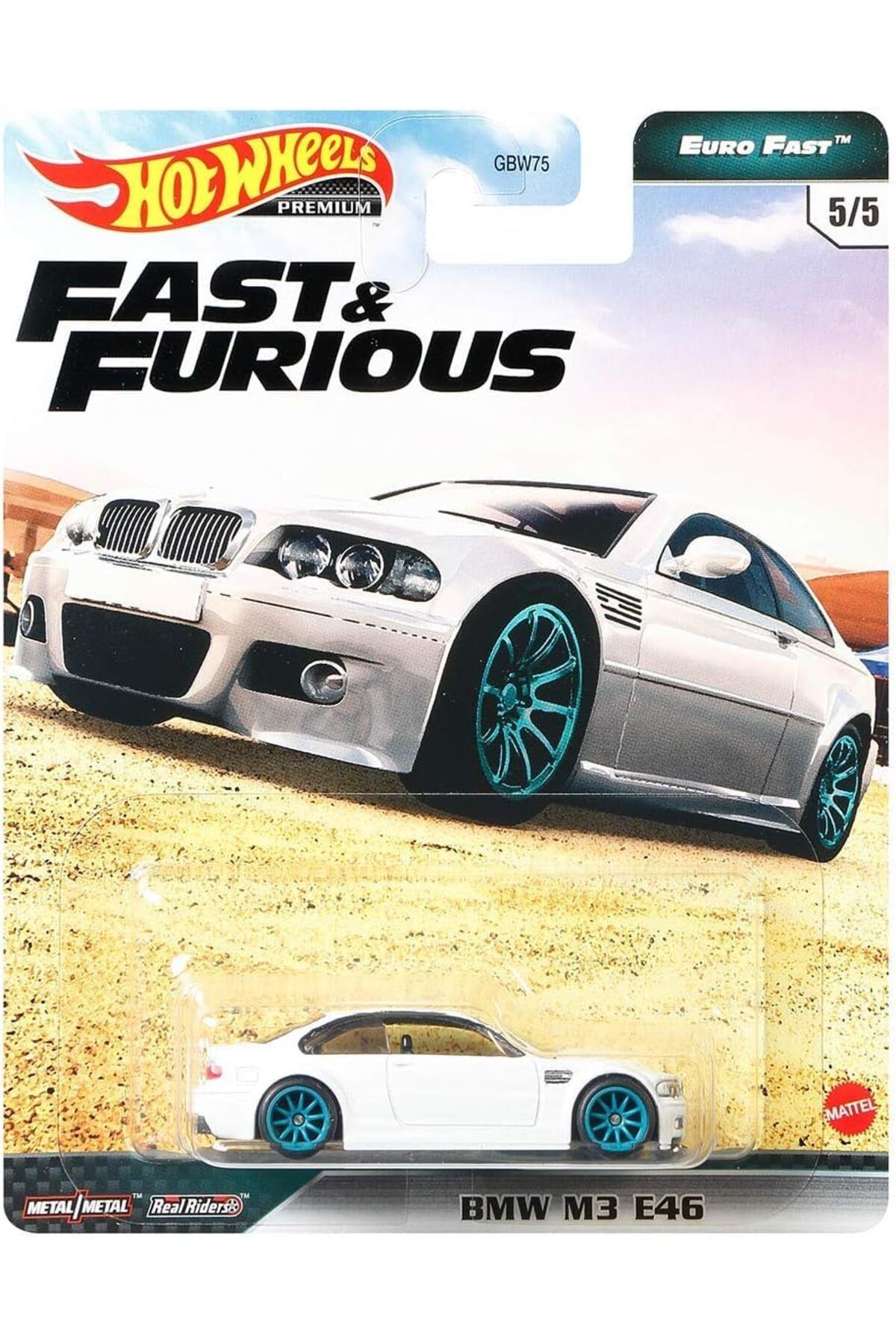 HOT WHEELS Premium F&F - Furious7 - BMW M3 E46 GPK52