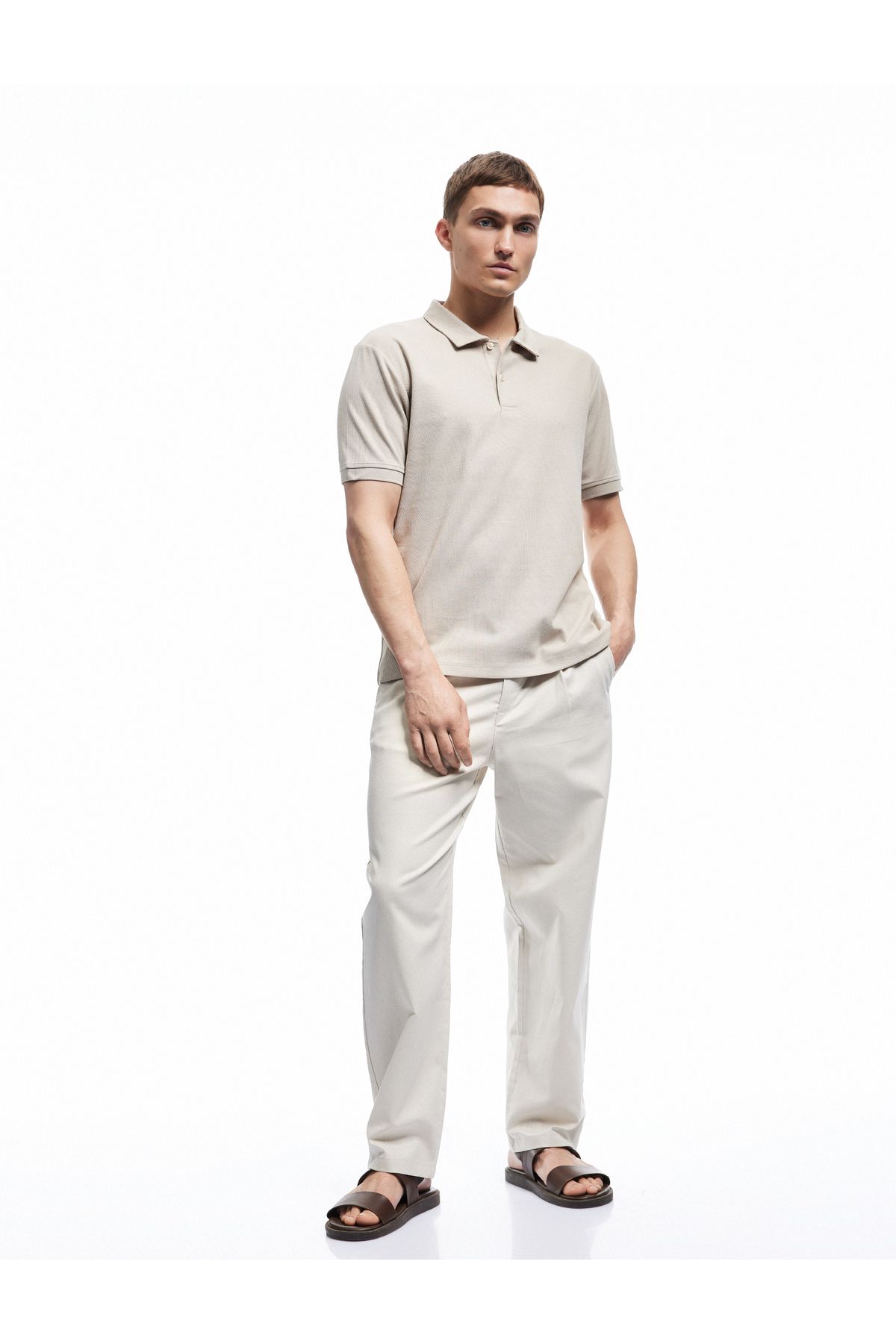 Koton Regular Fit Kısa Kollu Pamuklu Polo Yaka Tişört